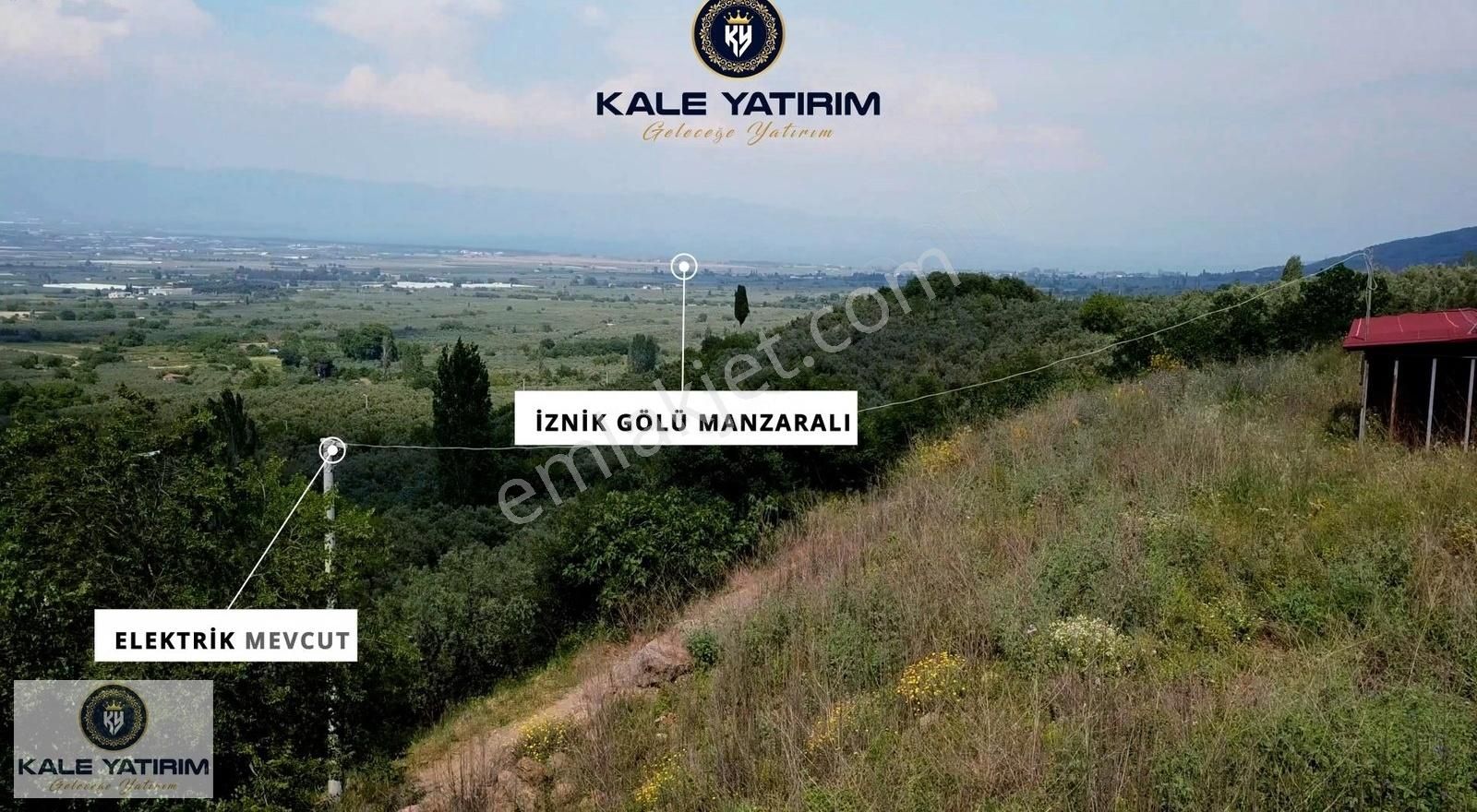 Kaleden Gemiçte Göl Manzaralı Yan Yana 2 Parsel 535m² Elektrik - Görsel 12