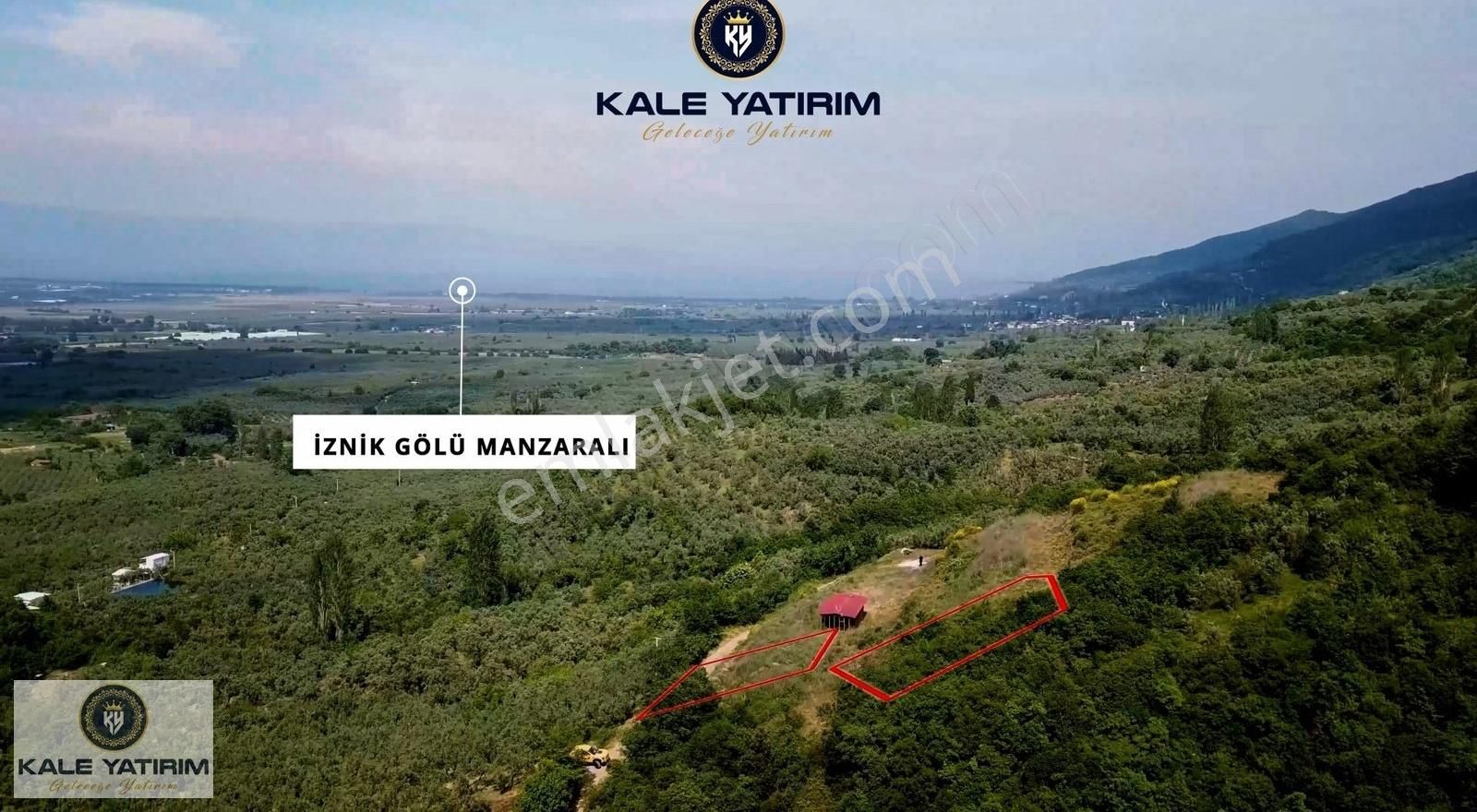 Kaleden Gemiçte Göl Manzaralı Yan Yana 2 Parsel 535m² Elektrik - Görsel 5