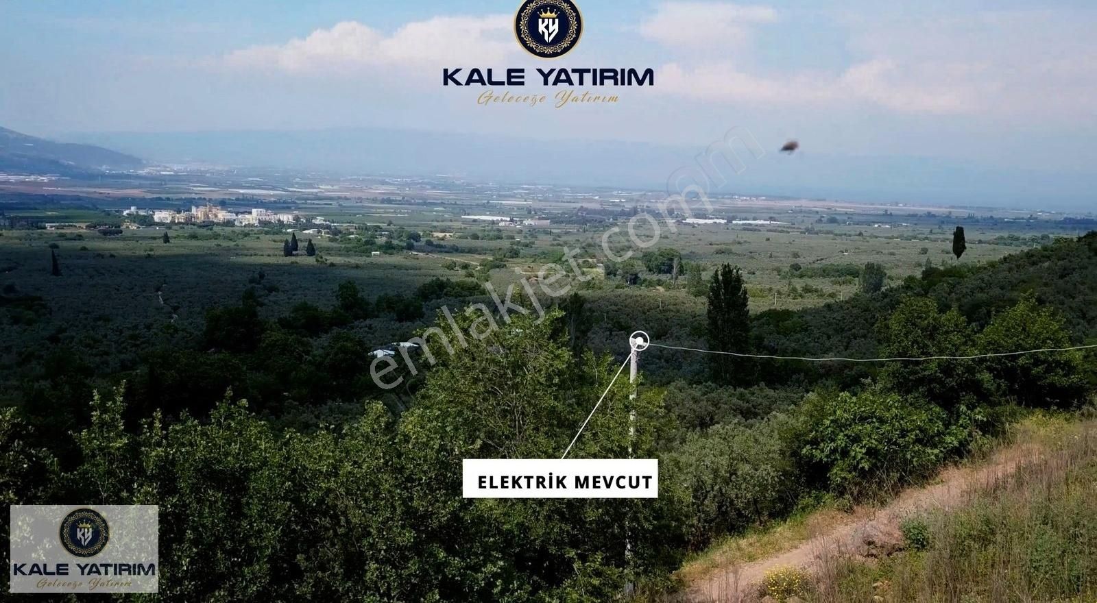 Kaleden Gemiçte Göl Manzaralı Yan Yana 2 Parsel 535m² Elektrik - Görsel 3
