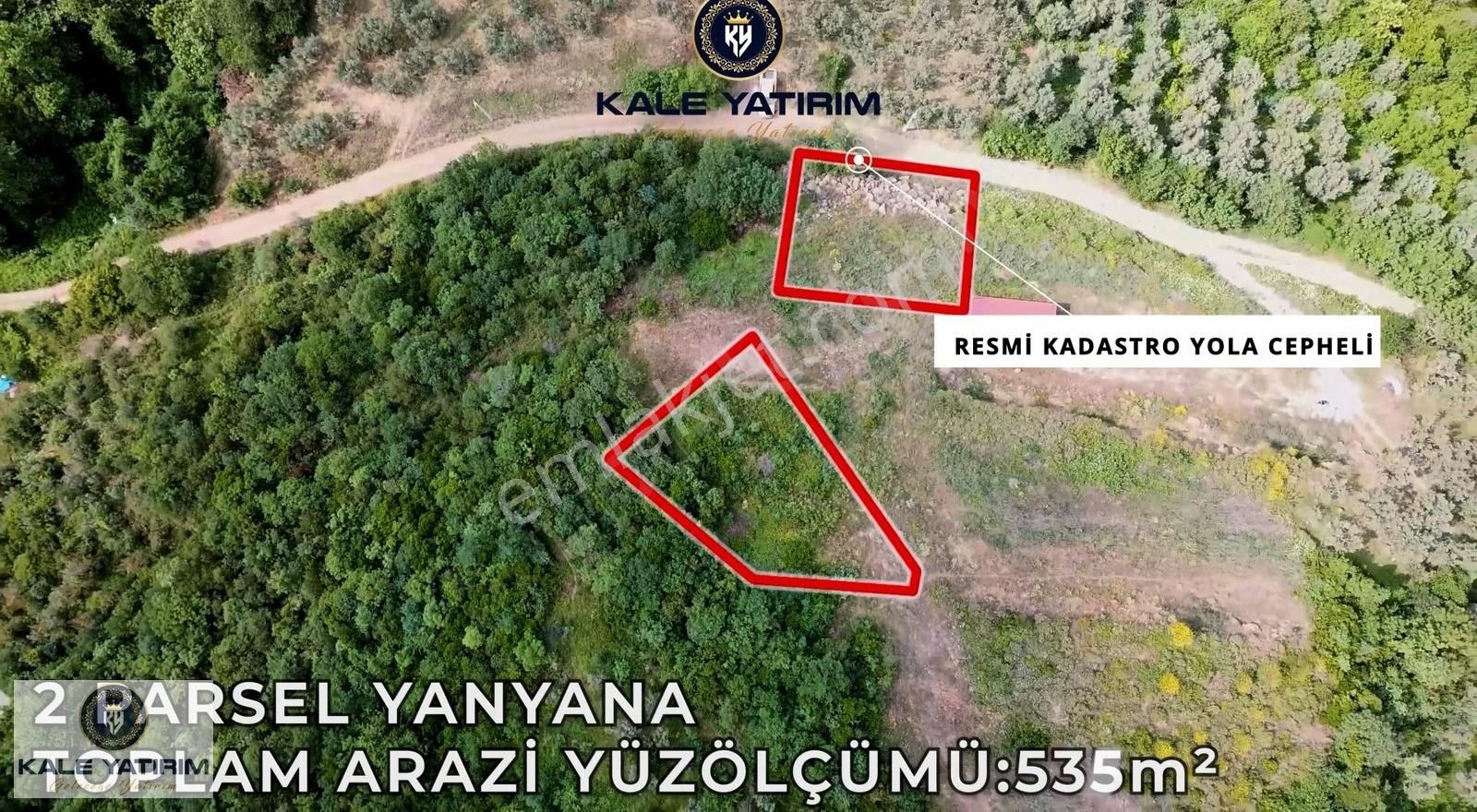 Kaleden Gemiçte Göl Manzaralı Yan Yana 2 Parsel 535m² Elektrik - Görsel 6