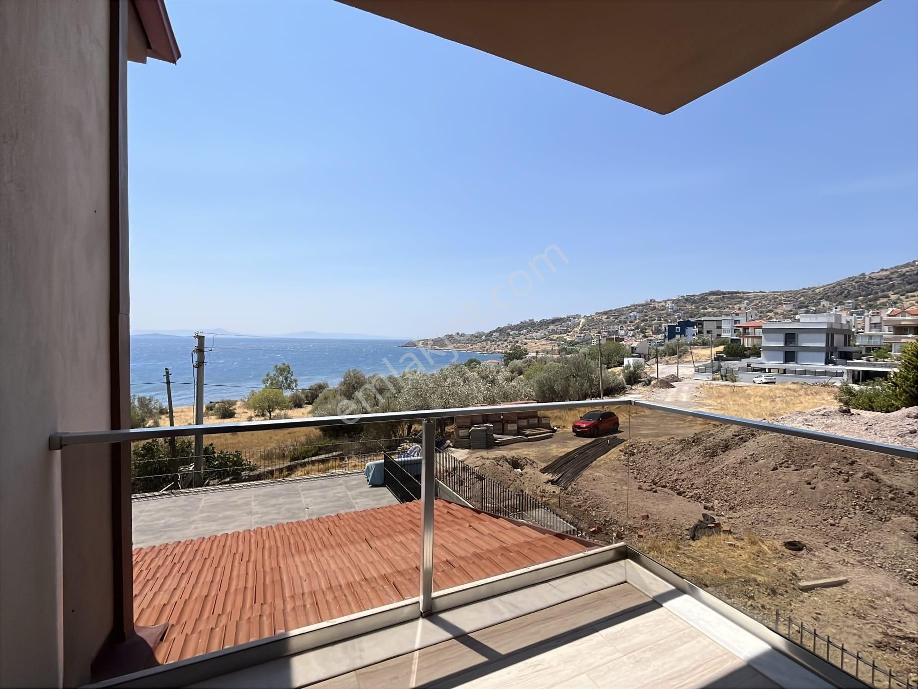 Egenin İncisi Çandarlıda Muhteşem Deniz Manzaralı Satılık Villa - Görsel 34