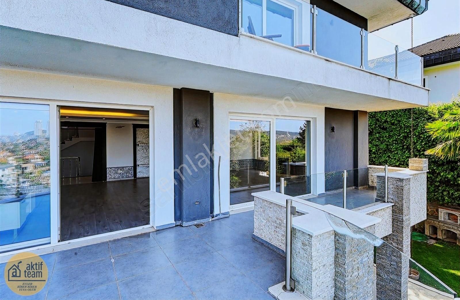 Acarkent'de Özel Konumlu, Boğaz Manzaralı Kiralık Br Villa - Görsel 19