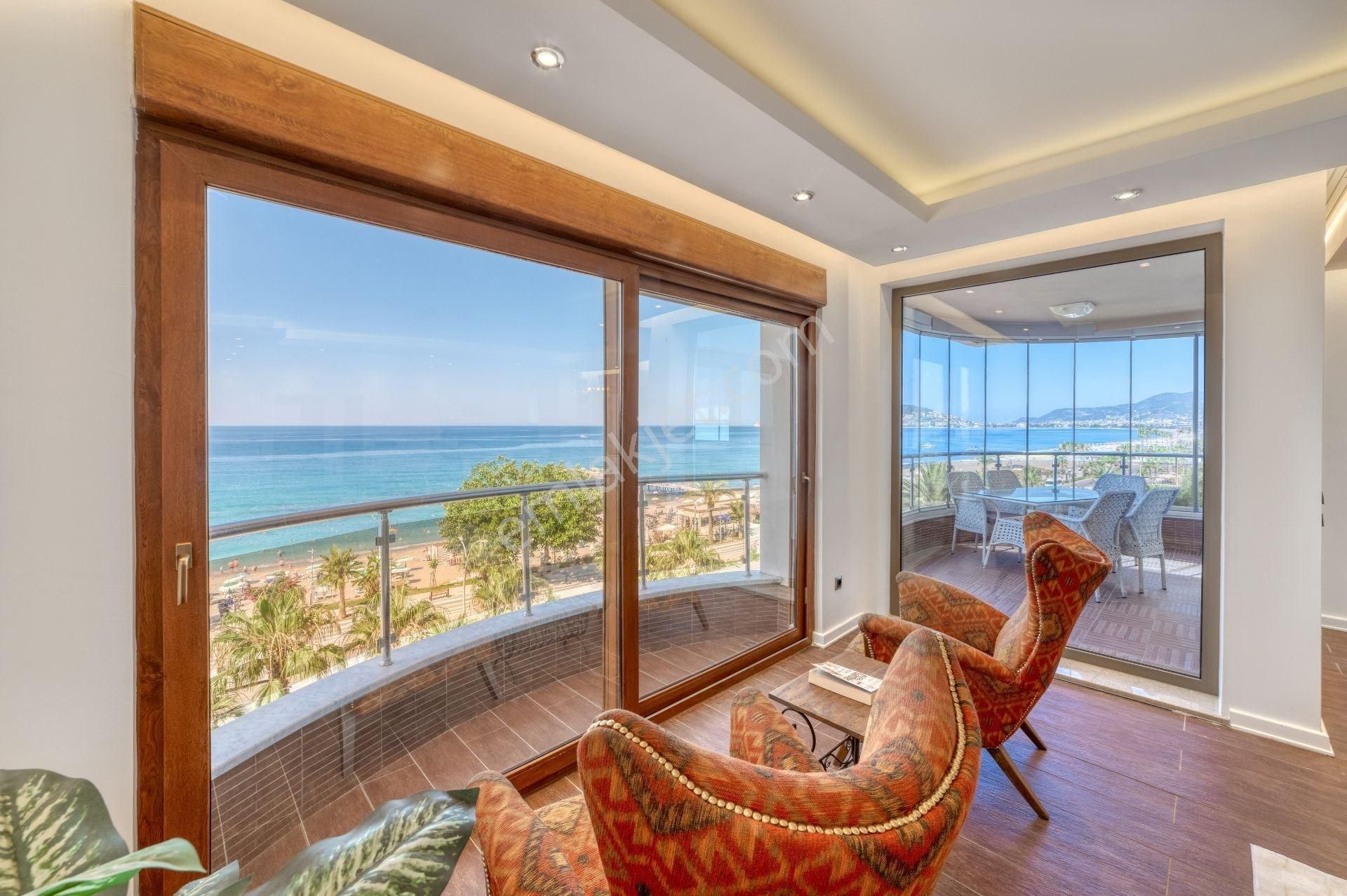 Alanya Obagöl 4+1 Denize Sıfır Ve Full Deniz Manzaralı Penthouse