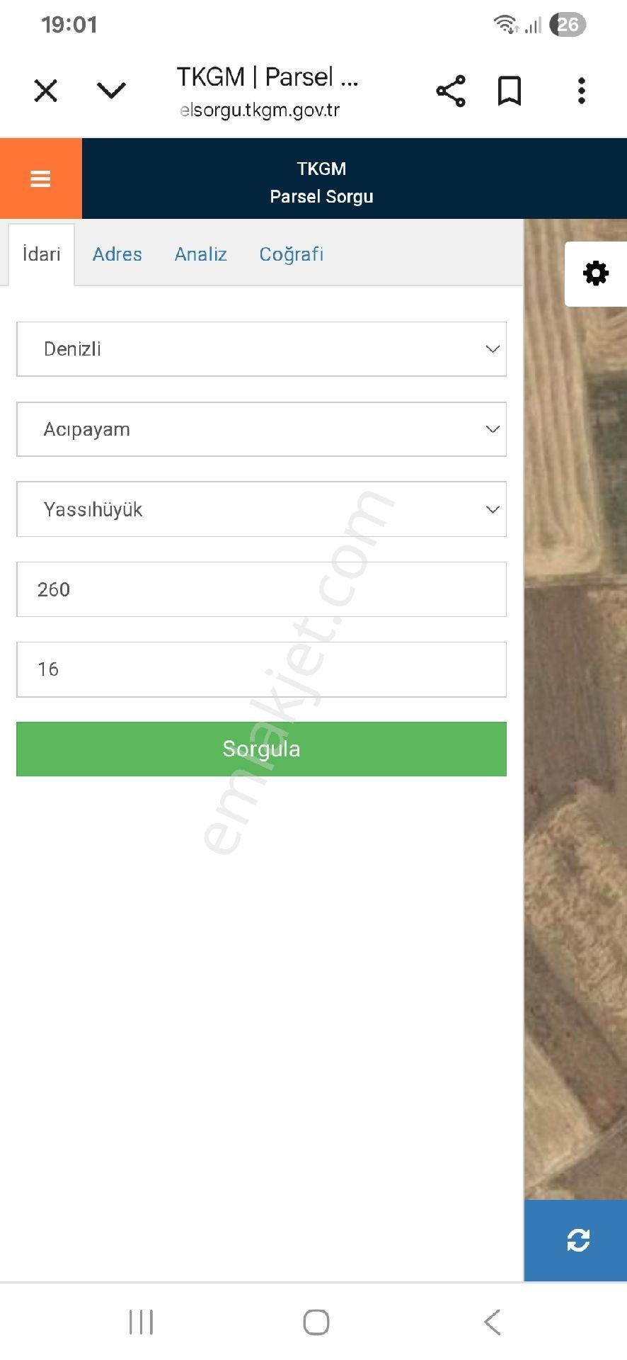 Denizli Acıpayam Yassıhöyük Salda Yolu Dönüşü Arazimiz Satılıktır - Görsel 3
