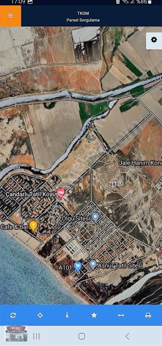 İzmir Dikilide Denize 900mt Mesafede Kupon Arsa - Görsel 2