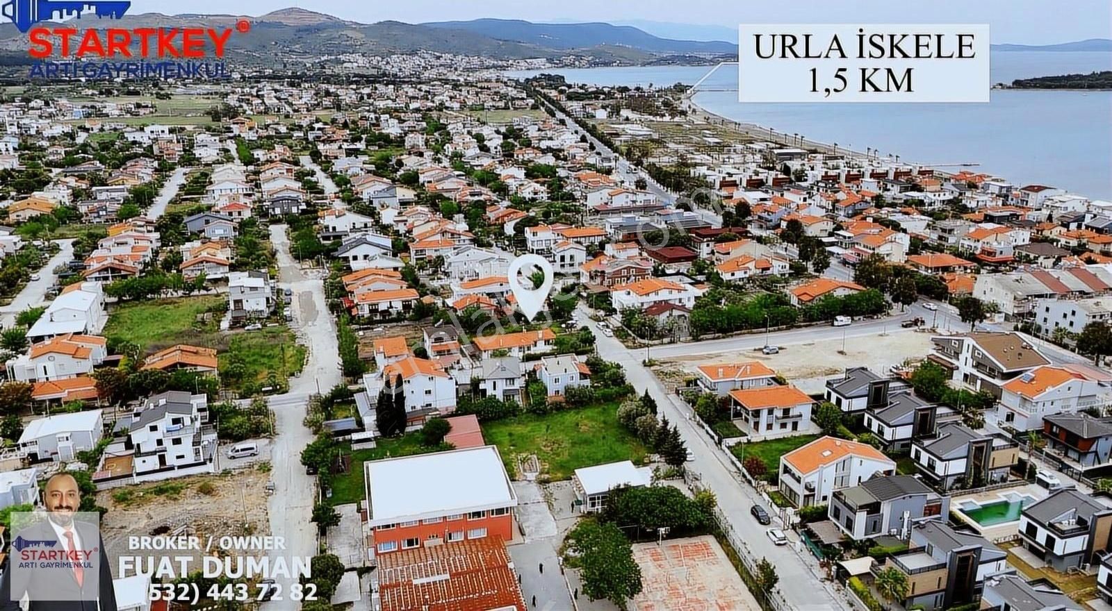 Urla Atatürk Mahallesinde 384 M2 Satılık Arsa - Görsel 3