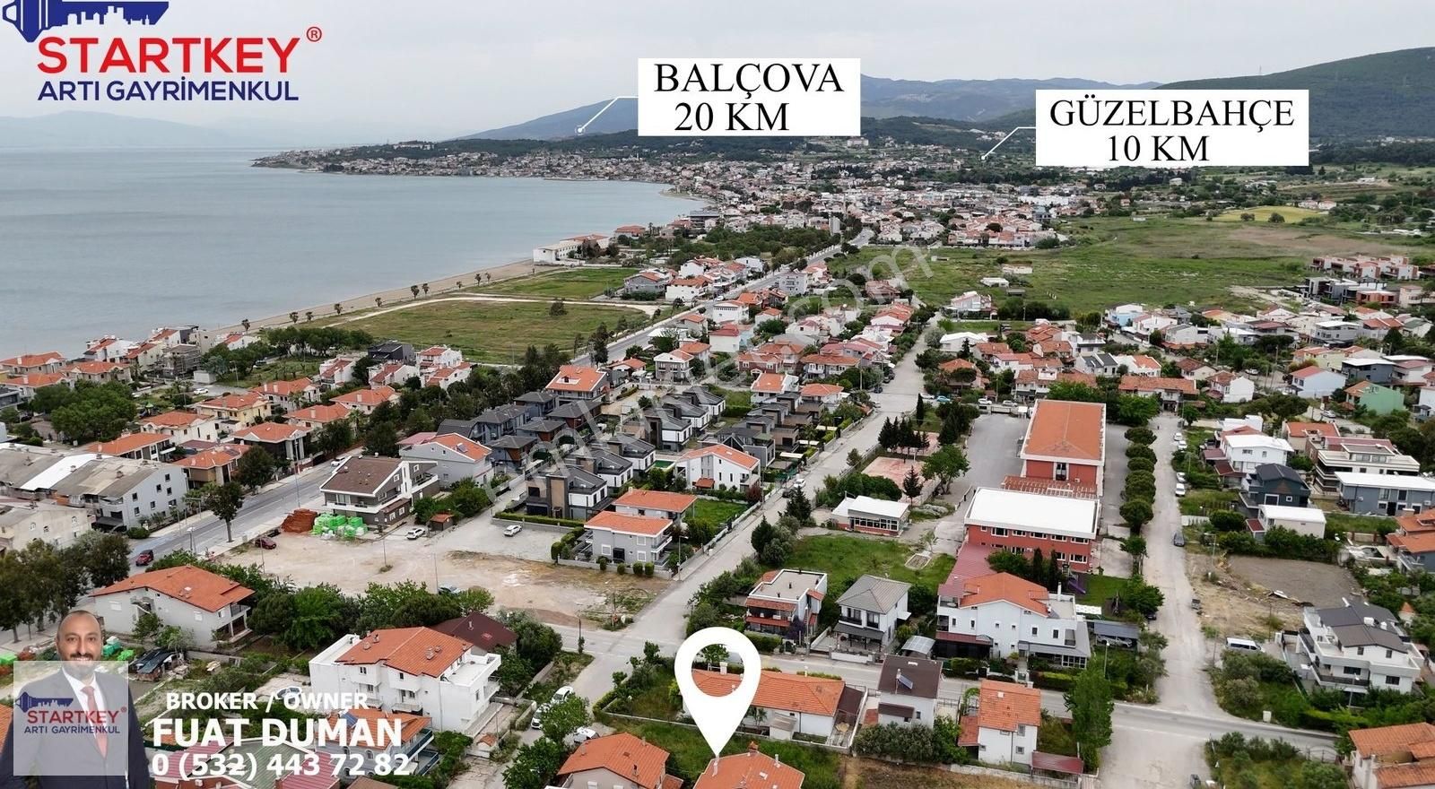 Urla Atatürk Mahallesinde 384 M2 Satılık Arsa - Görsel 14