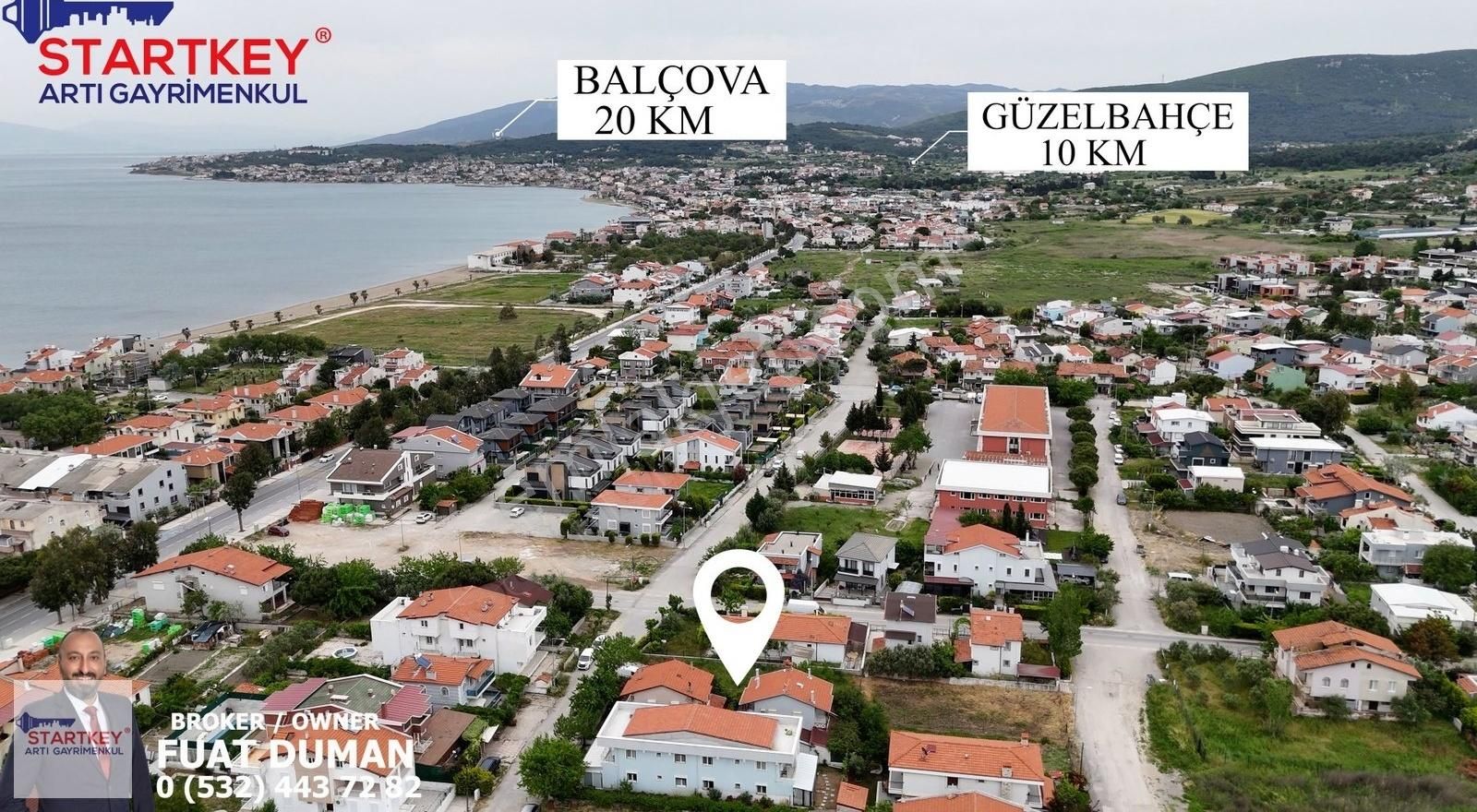 Urla Atatürk Mahallesinde 384 M2 Satılık Arsa - Görsel 9