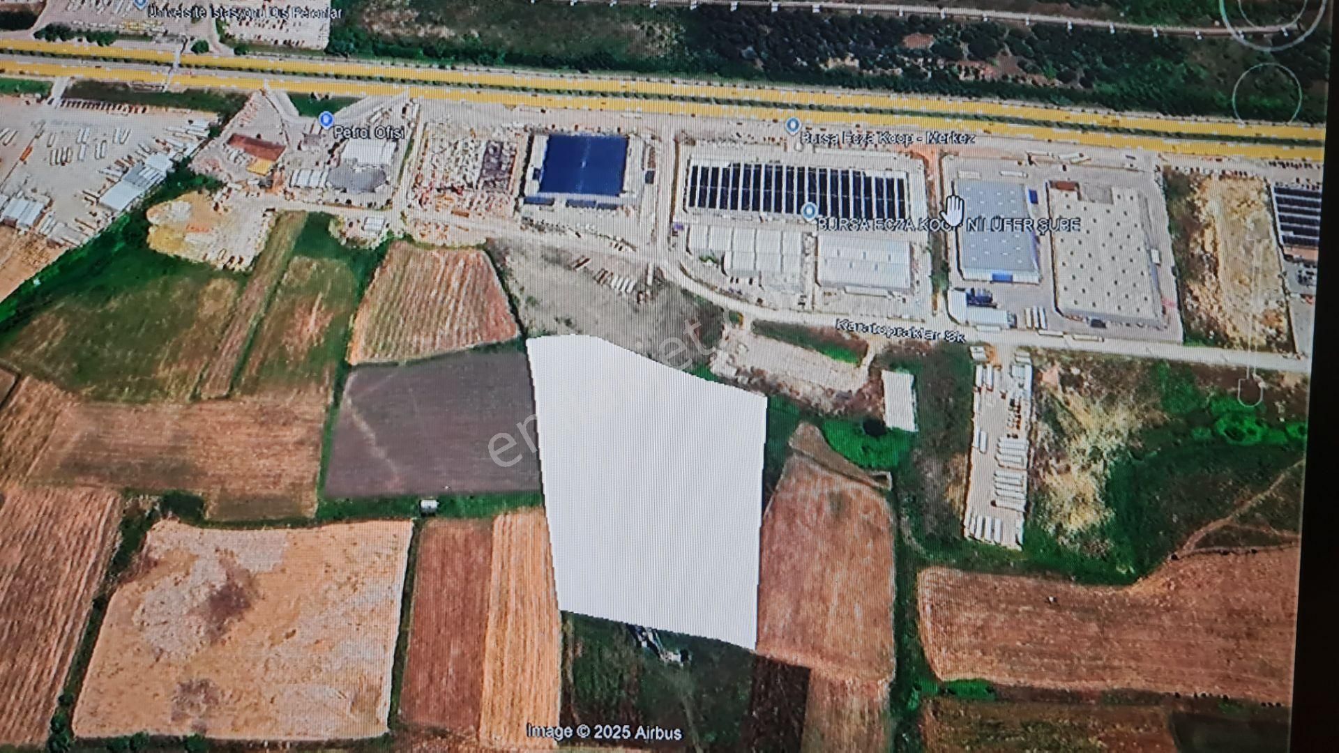 Bursa Nilüfer Ürünlüde Çok Kıymetli Satılık Hisseli Tarla - Görsel 3