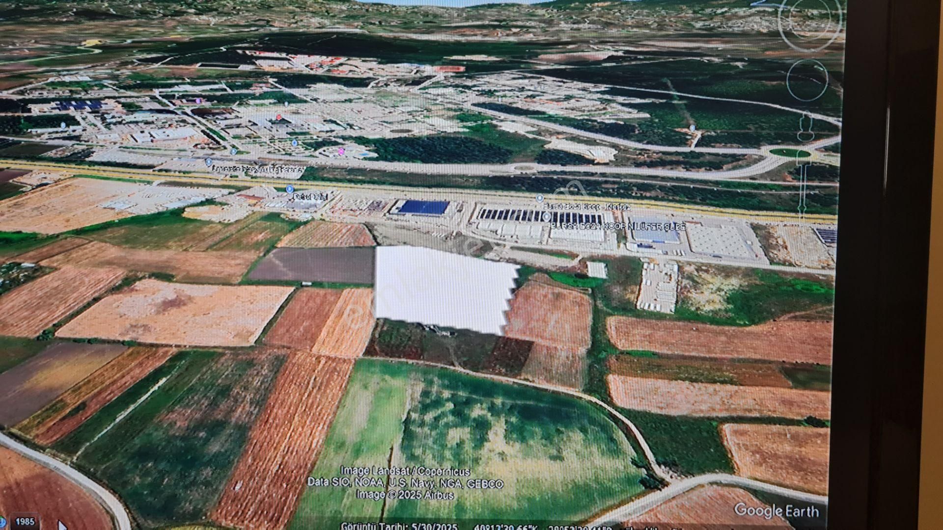 Bursa Nilüfer Ürünlüde Çok Kıymetli Satılık Hisseli Tarla - Görsel 4