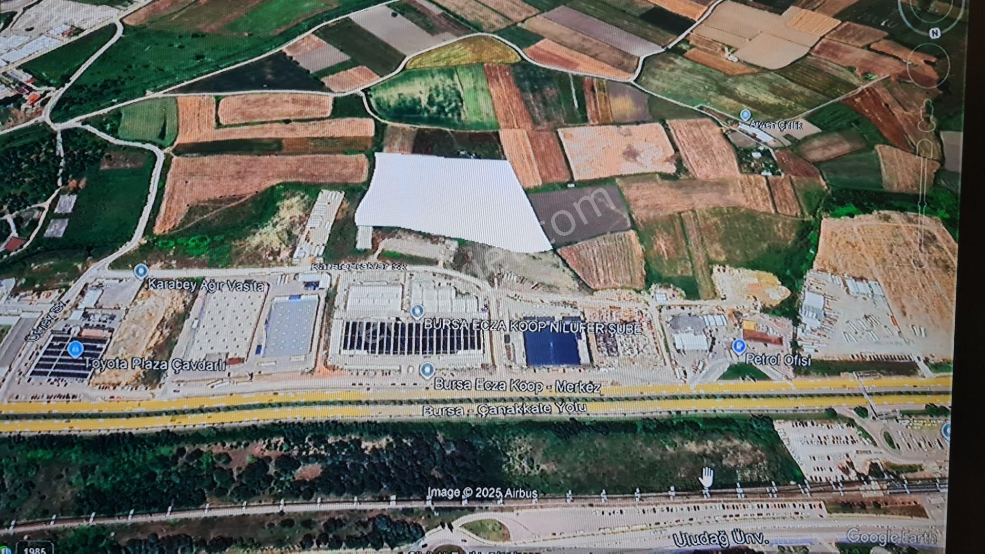 Bursa Nilüfer Ürünlüde Çok Kıymetli Satılık Hisseli Tarla - Görsel 6