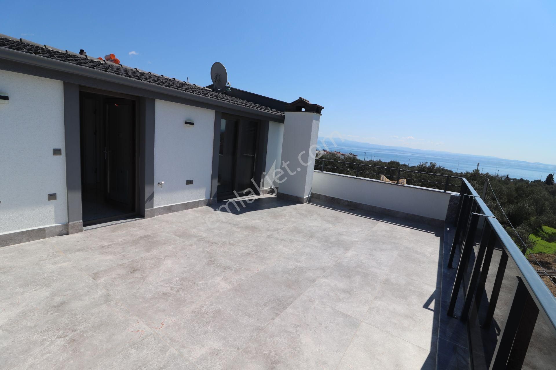 Altınoluk Ta Sessiz Ve Huzurlu Konumda Deniz Manzaralı 5+1 Villa - Görsel 6