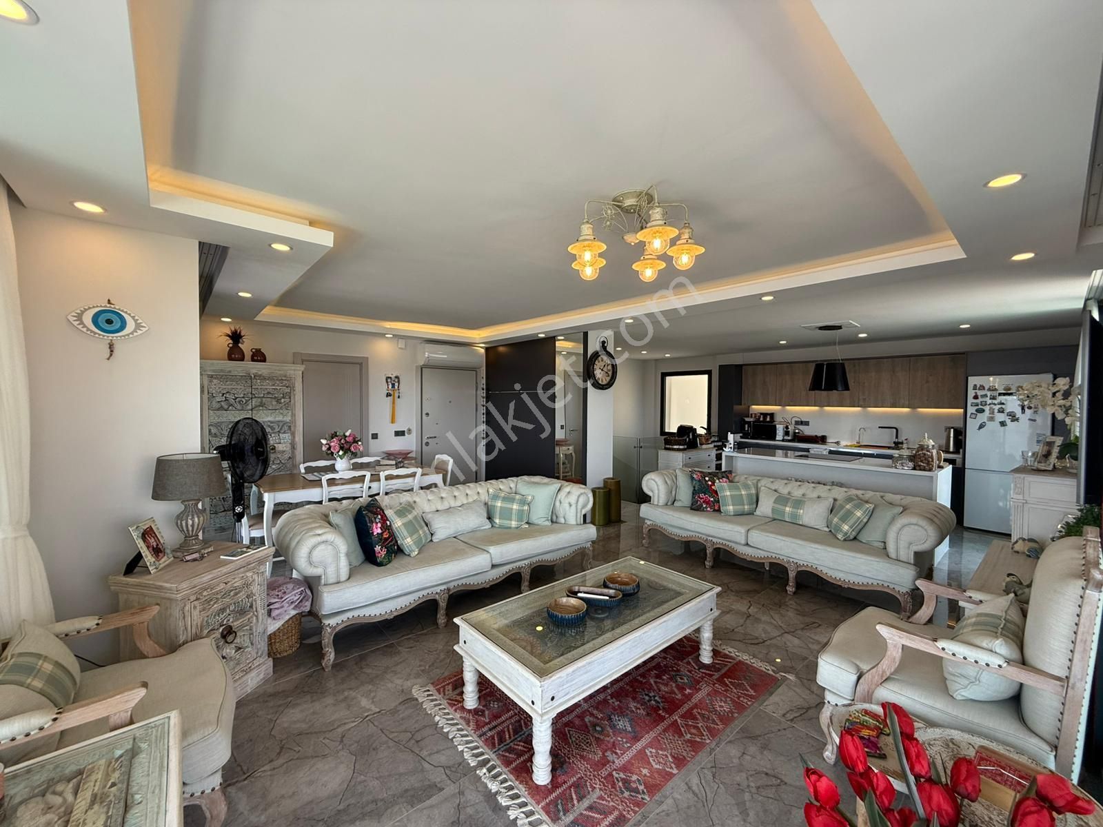 Gündoğanda Satılık Havuzlu Deniz Manzaralı 3+1 Villa - Görsel 16