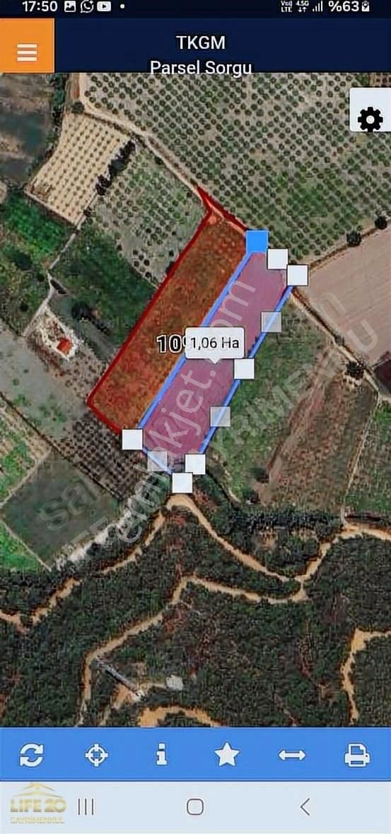 Muğla Ortaca Kemaliye Mah 10578 M2 Arazi Denize Ve Yerleşime Ykn