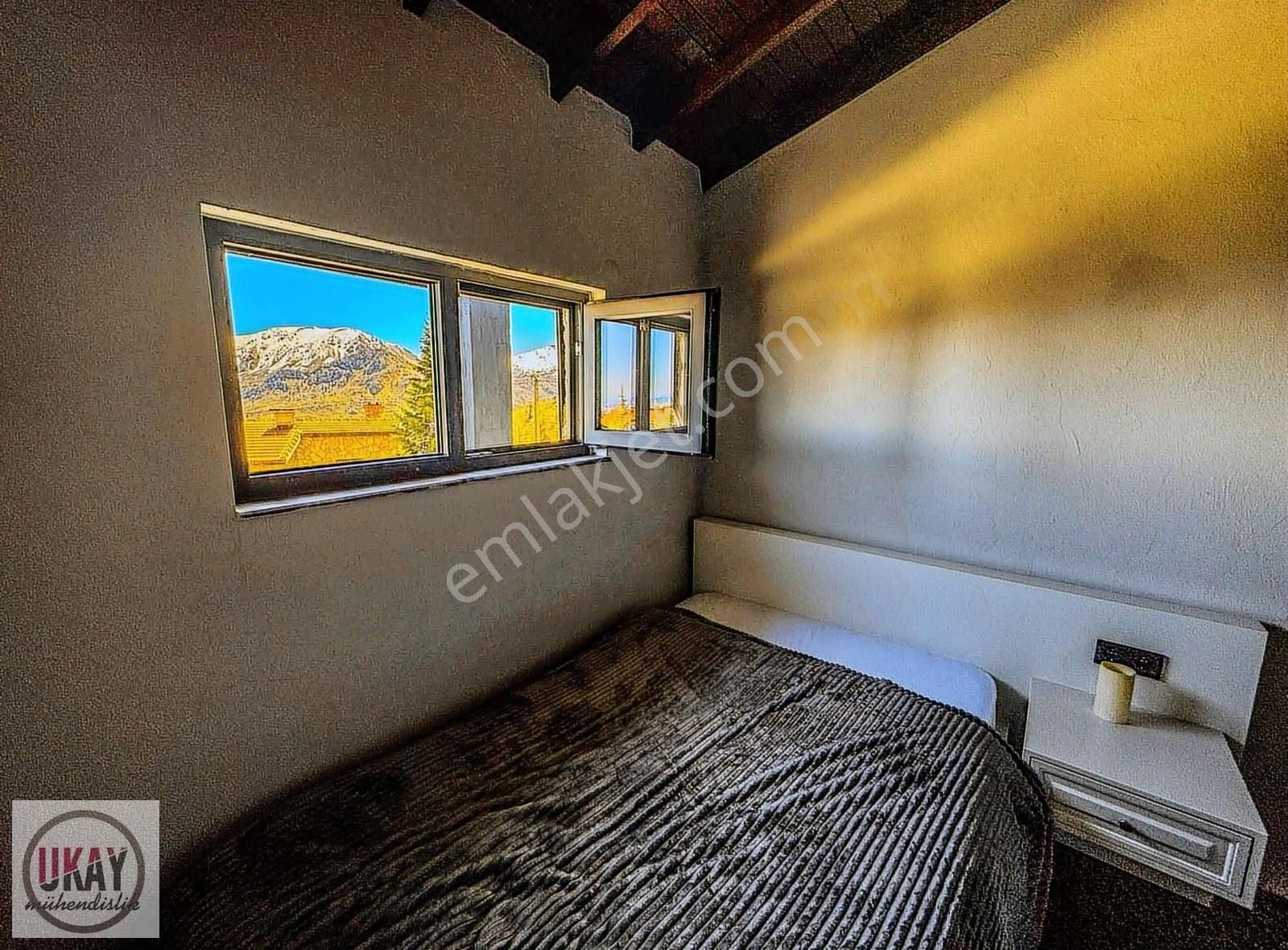 Antalyanın Gözde Kayak Merkezinde 4 Cepheye Bakan Lüks Villa! - Görsel 9