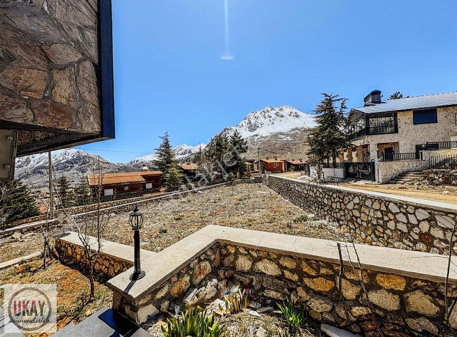 Antalyanın Gözde Kayak Merkezinde 4 Cepheye Bakan Lüks Villa! - Görsel 6