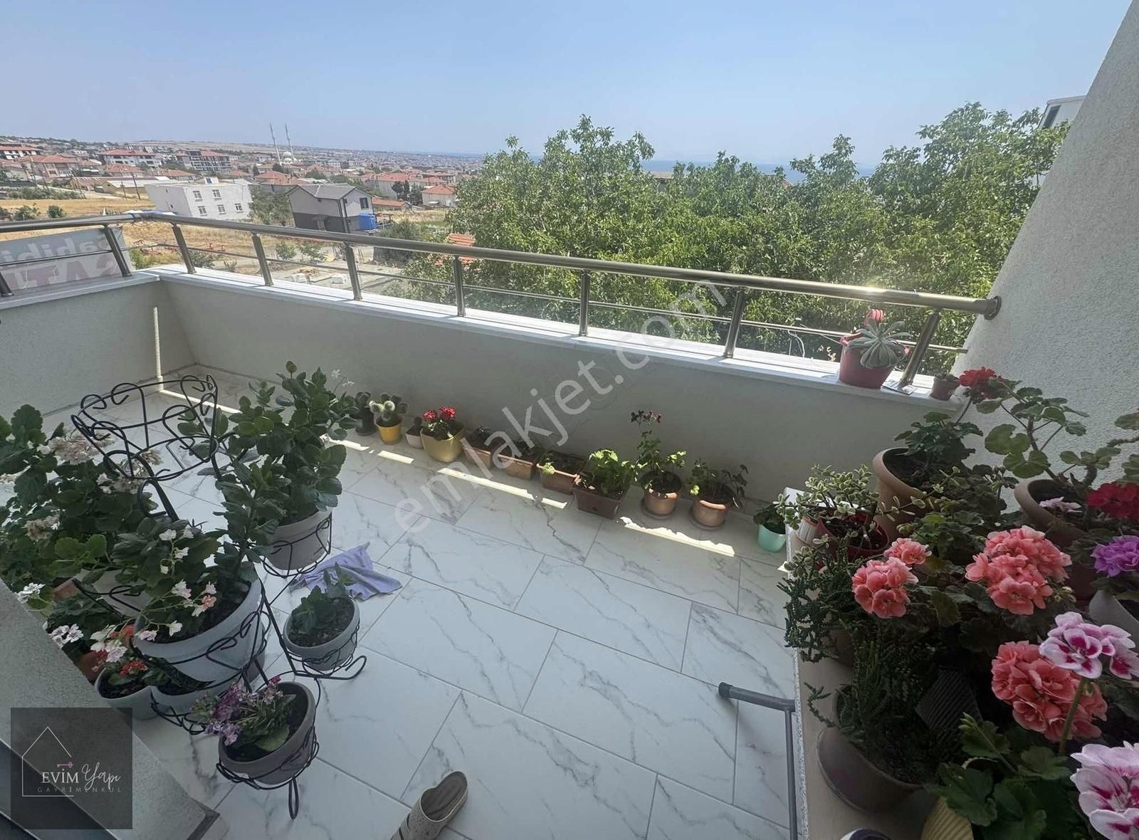 ¯\_evim Yapı _/ Yeniçiftlik Köy İçi Deniz Manzaralı,cam Balkonlu - Görsel 4