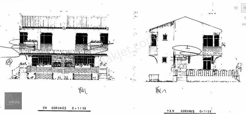 ¯\_evim Yapı _/¯ ︎ İmar İrfazlı Villa Projeli Merkezi Yerde Arsa - Görsel 17