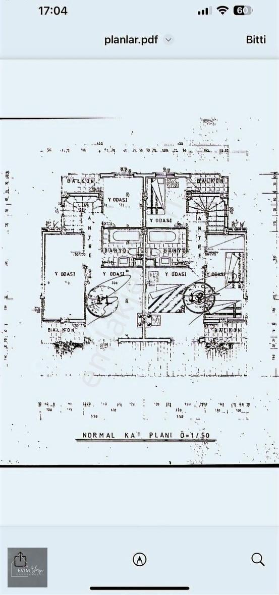 ¯\_evim Yapı _/¯ ︎ İmar İrfazlı Villa Projeli Merkezi Yerde Arsa - Görsel 10