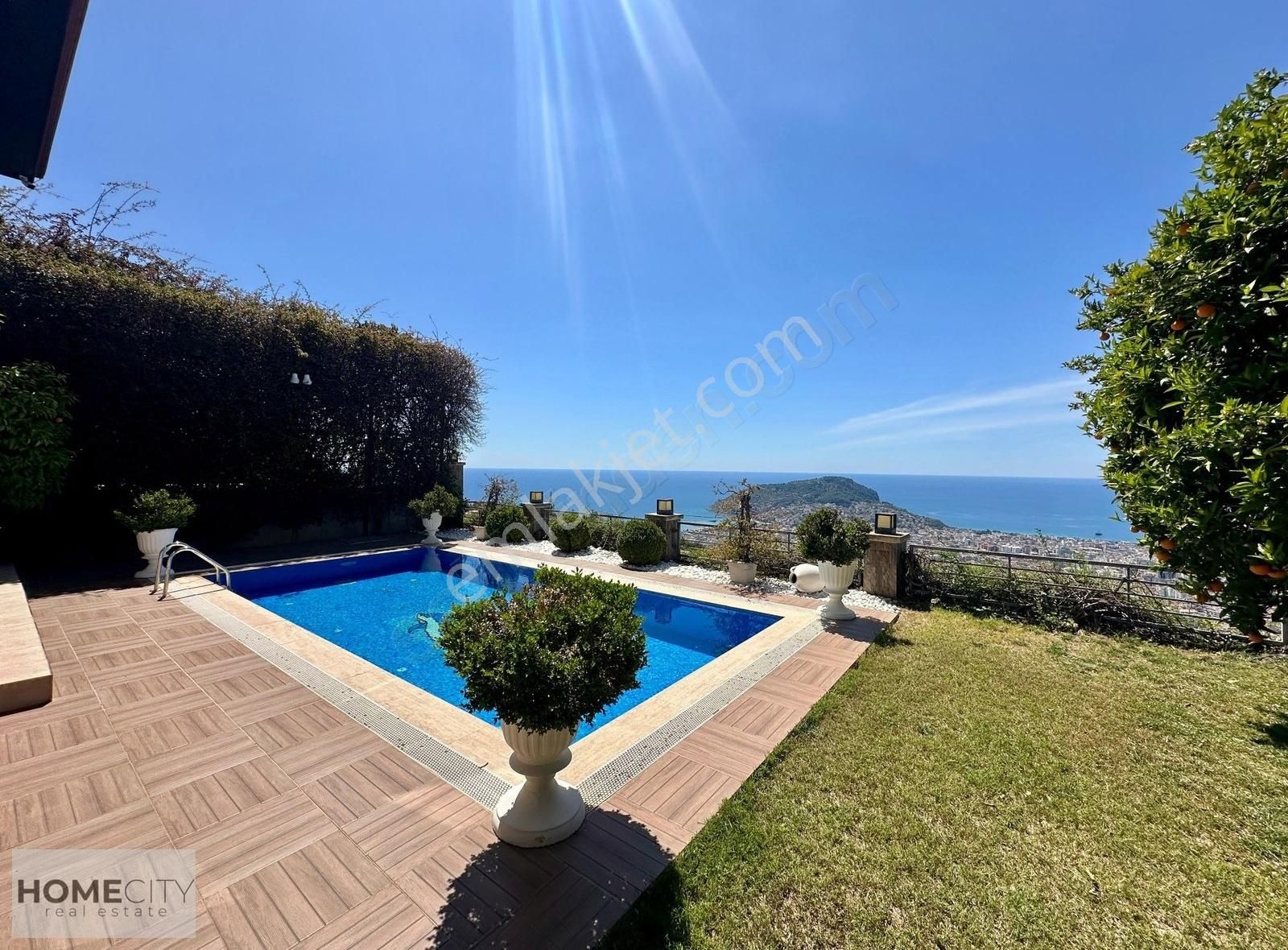 Alanya Tepe 3+2 ,eşyalı, 503m Arazi 250 M2 Lüx Müstakil Villaaa. - Görsel 11