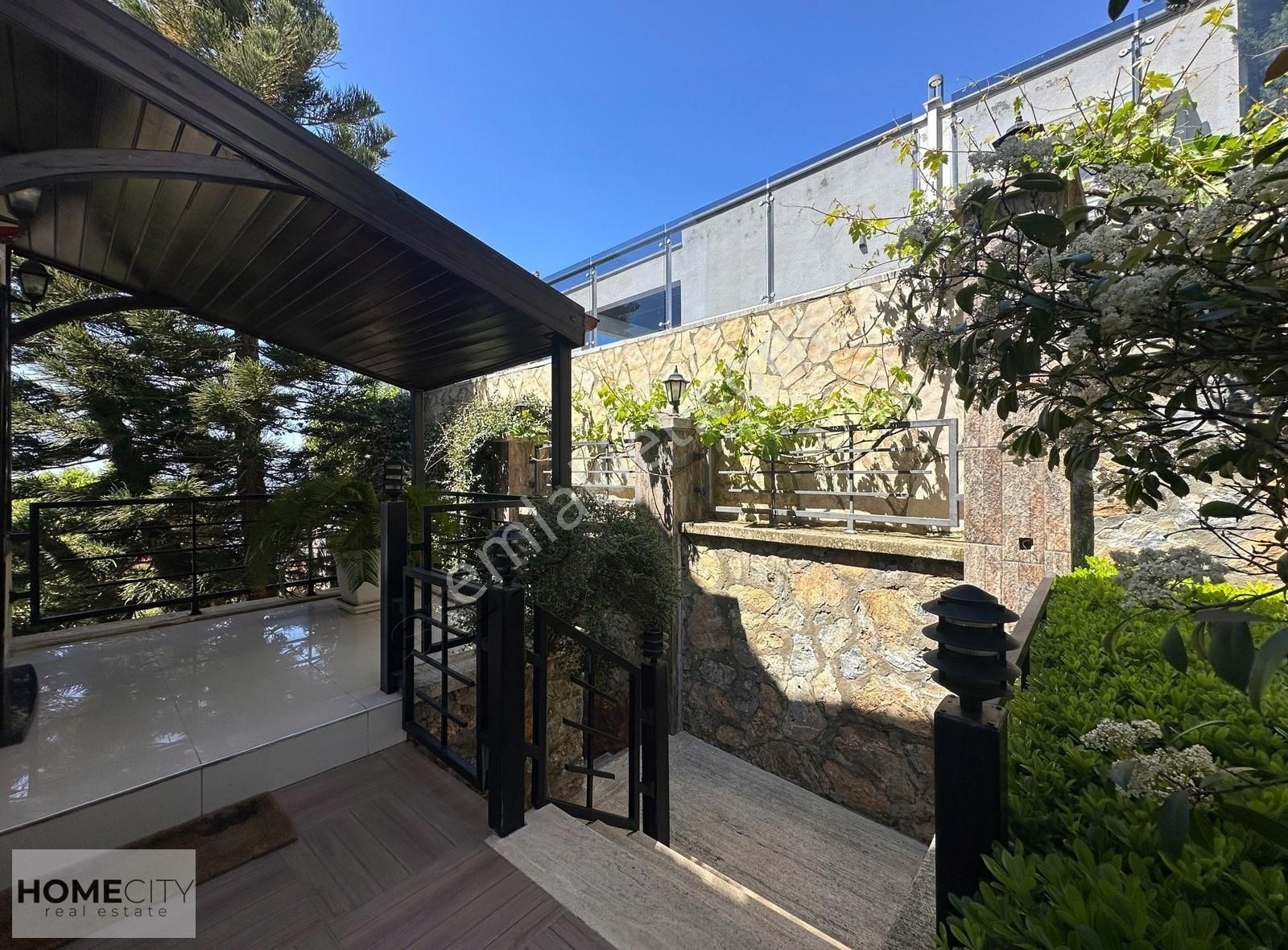 Alanya Tepe 3+2 ,eşyalı, 503m Arazi 250 M2 Lüx Müstakil Villaaa. - Görsel 22