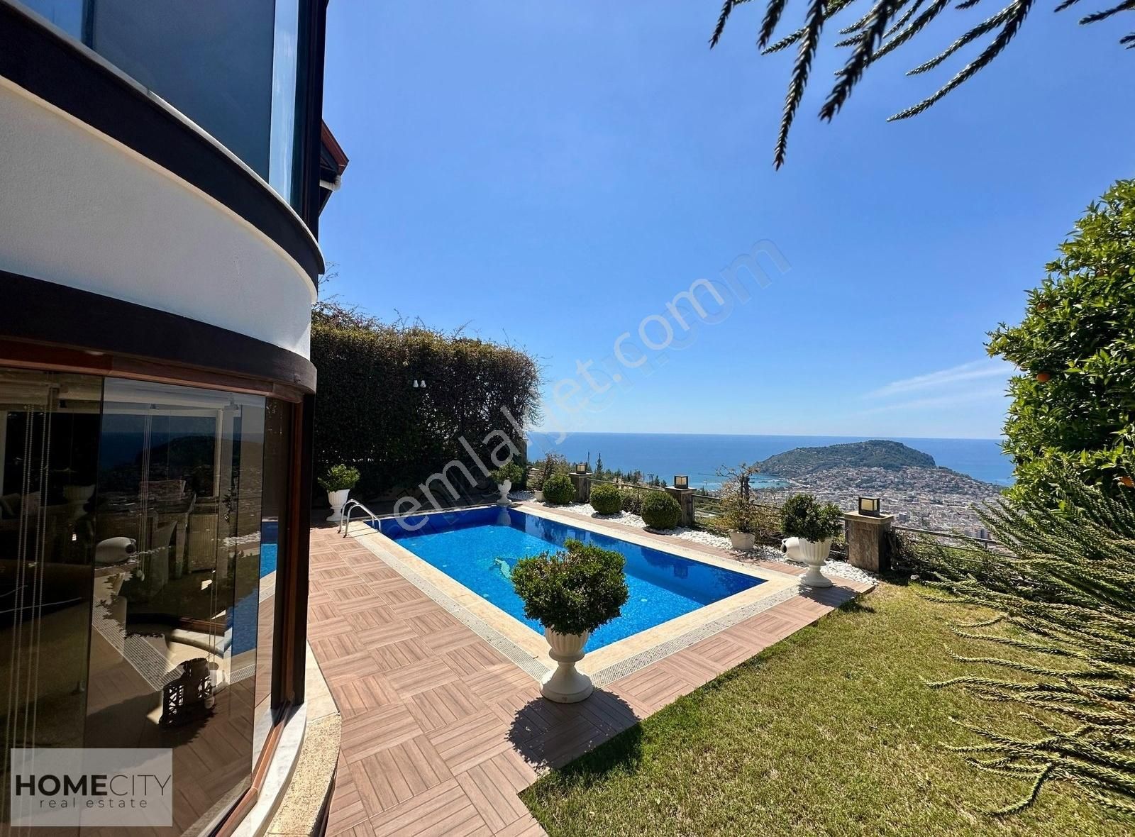 Alanya Tepe 3+2 ,eşyalı, 503m Arazi 250 M2 Lüx Müstakil Villaaa. - Görsel 15