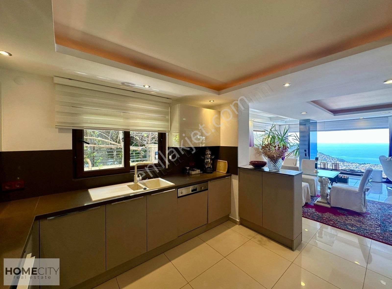 Alanya Tepe 3+2 ,eşyalı, 503m Arazi 250 M2 Lüx Müstakil Villaaa. - Görsel 23