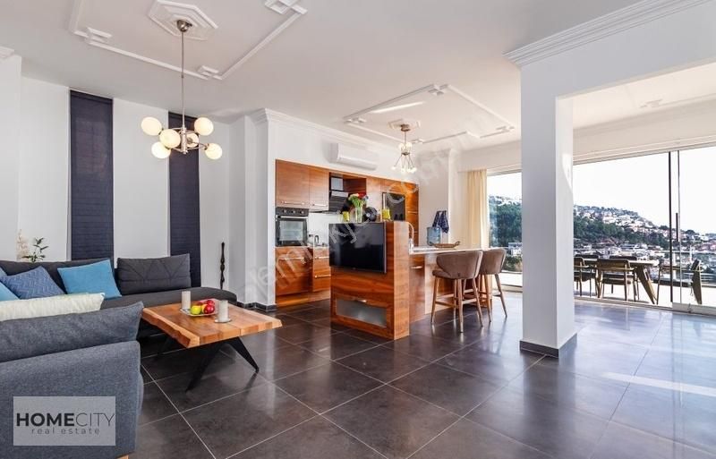 Alanya Tepe 3+1 Müstakil Villa 140m2 Eşyalı,havuz,bbq,otoparkkk. - Görsel 29