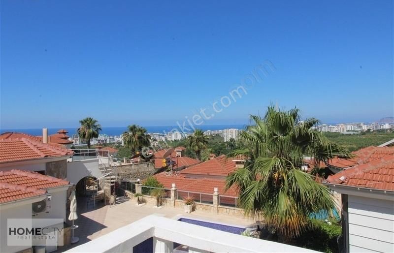 Alanya Kargıcak 3+1 400m2 Eşya,müstakil Havuz,deniz Kale Manzara - Görsel 2