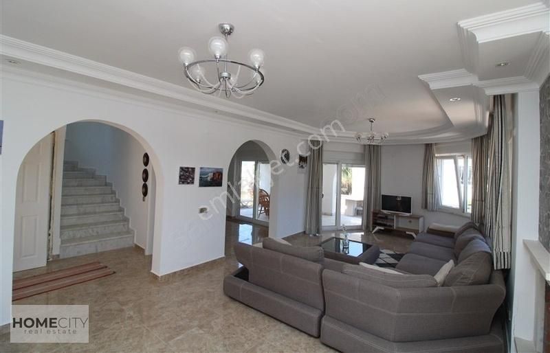 Alanya Kargıcak 3+1 400m2 Eşya,müstakil Havuz,deniz Kale Manzara - Görsel 19