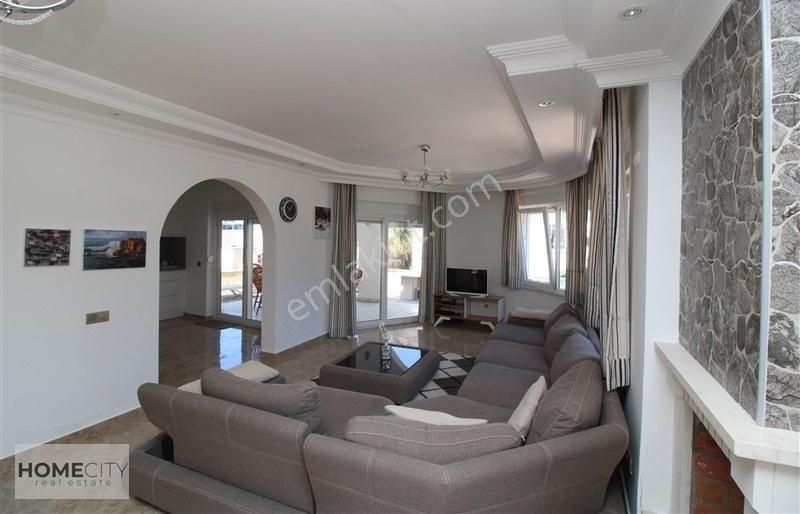 Alanya Kargıcak 3+1 400m2 Eşya,müstakil Havuz,deniz Kale Manzara - Görsel 23