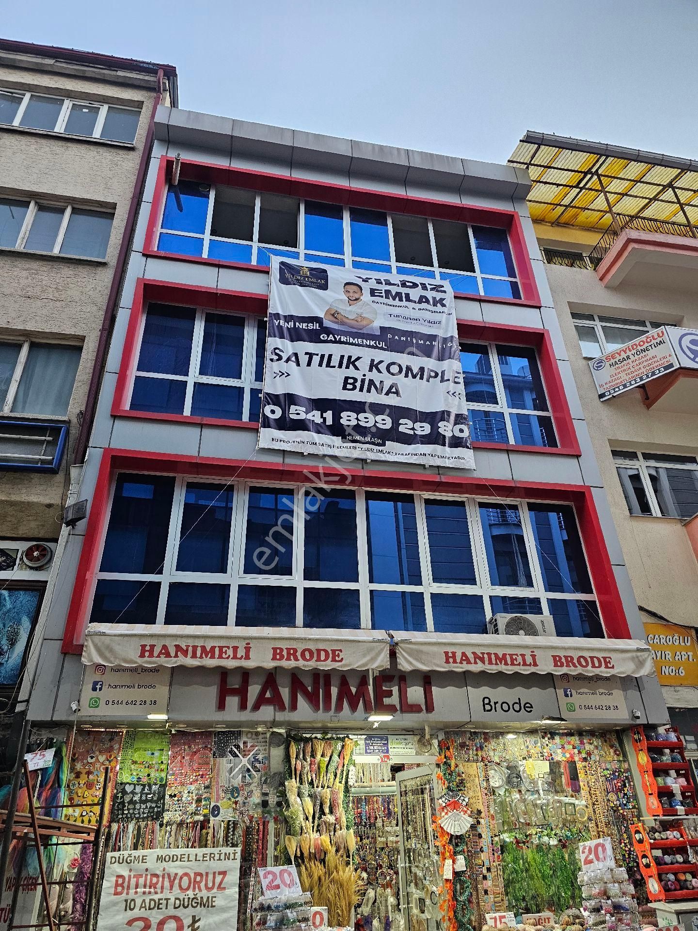 Sivas Yıldız Gayrımekul'den Bankalar Caddesi 6 Katlı Satılık Komple Bina ! - Görsel 2