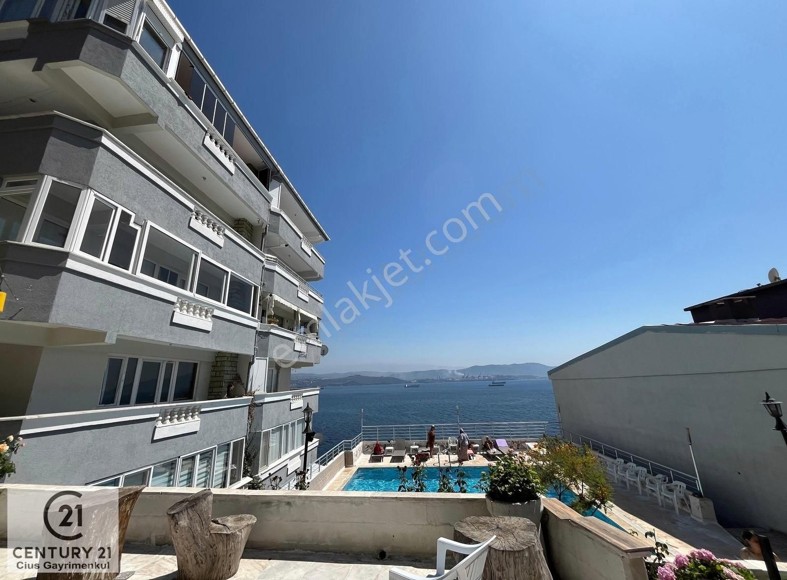 C21 Cius; Havuzlu Site İçerisinde Deniz Manzaralı Daire - Görsel 28