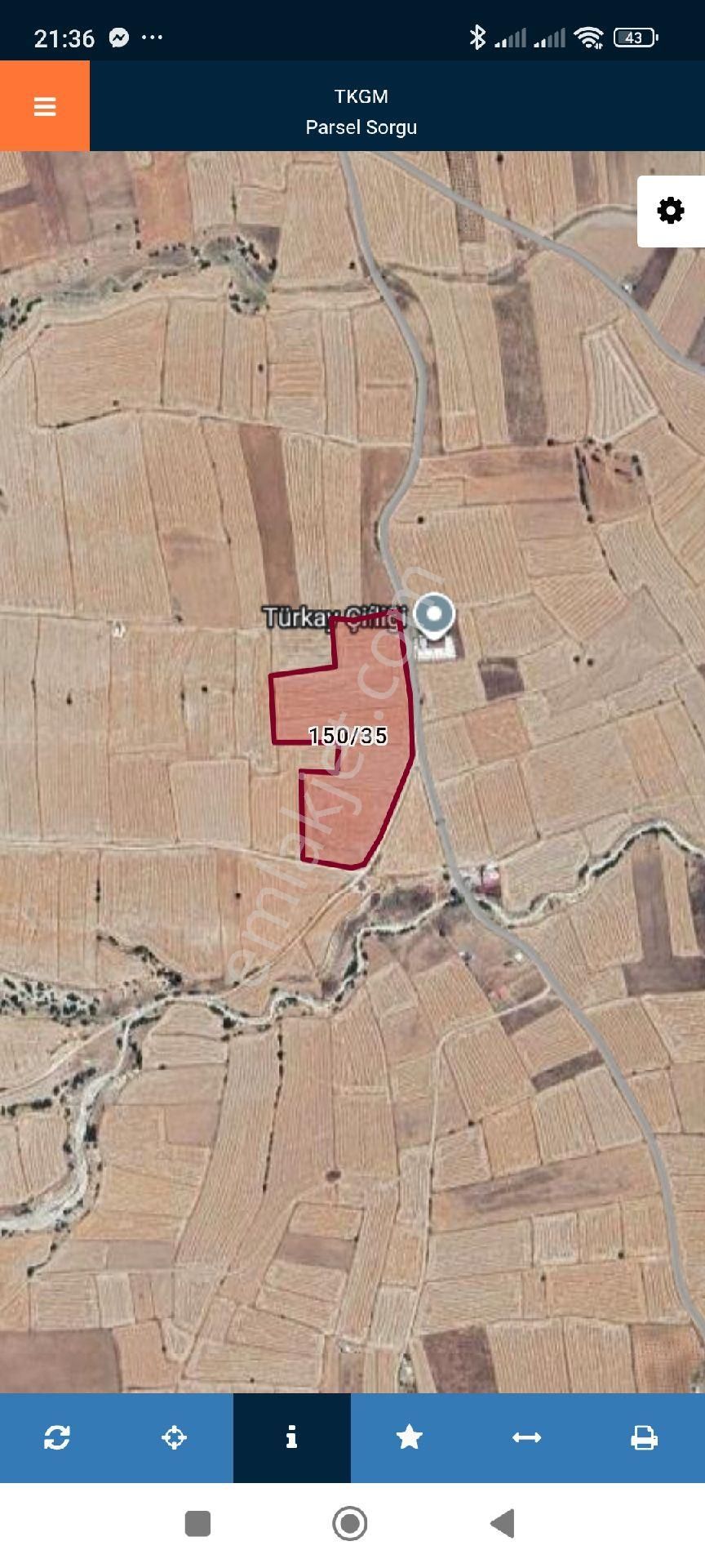 ✅korkuteli✅yelten Köyü✅satılık 26.465m2 Tarla✅resmi Yol Var✅elektrik Su Var - Görsel 2