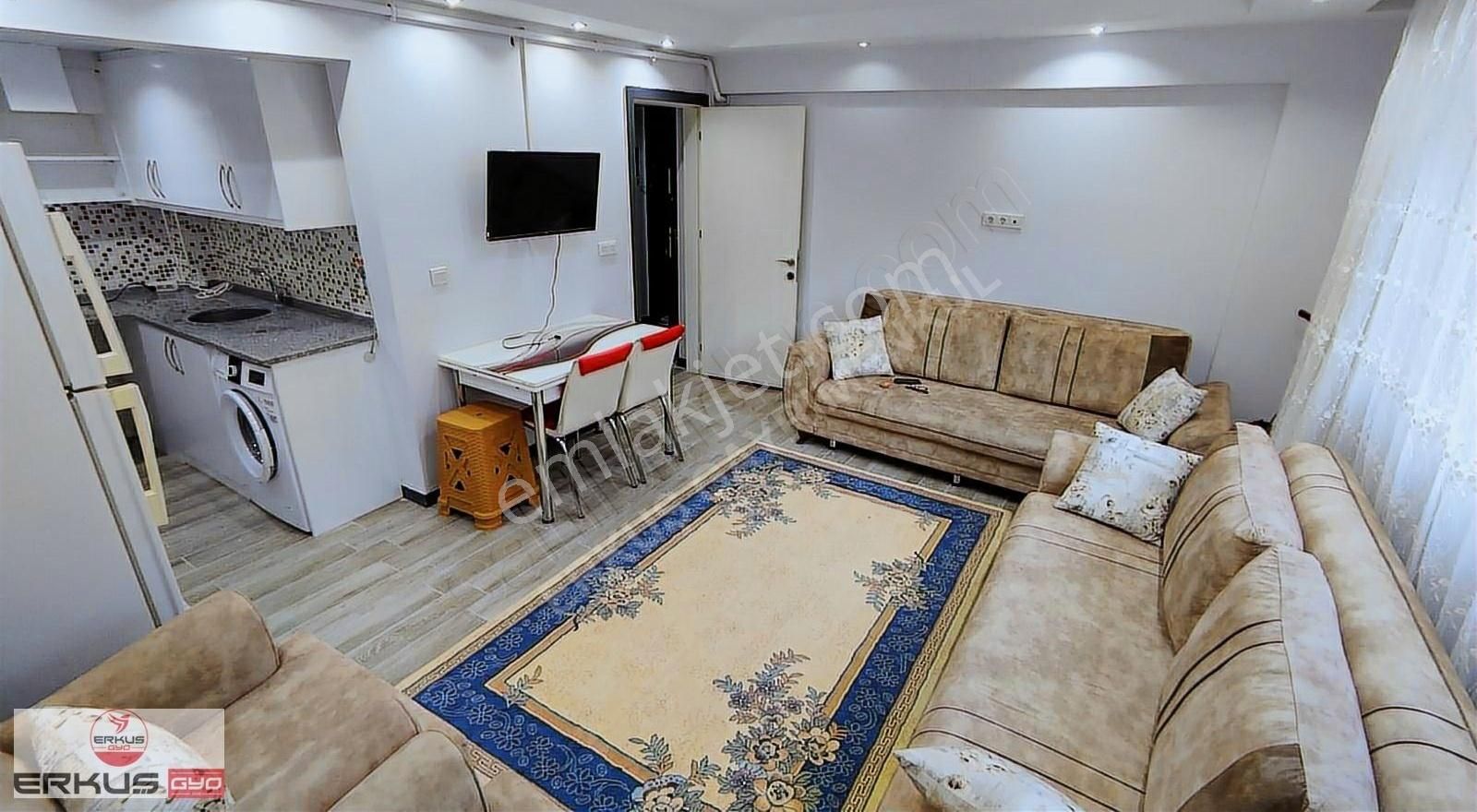 Bahçelievler Sağlık Hastanesine Yakın Eşyalı 1+1 Kiralık Apart - Görsel 3
