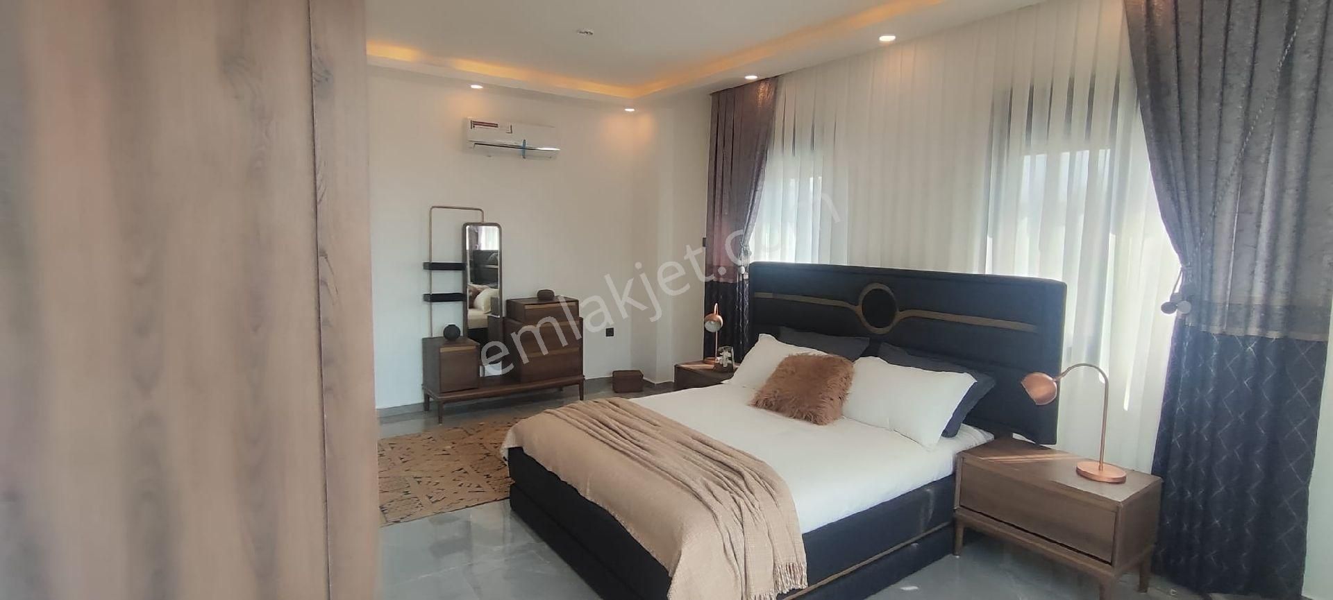 Didim Akbük'de Deniz Manzaralı Müstakil Havuzlu Eşyalı Villa - Görsel 6