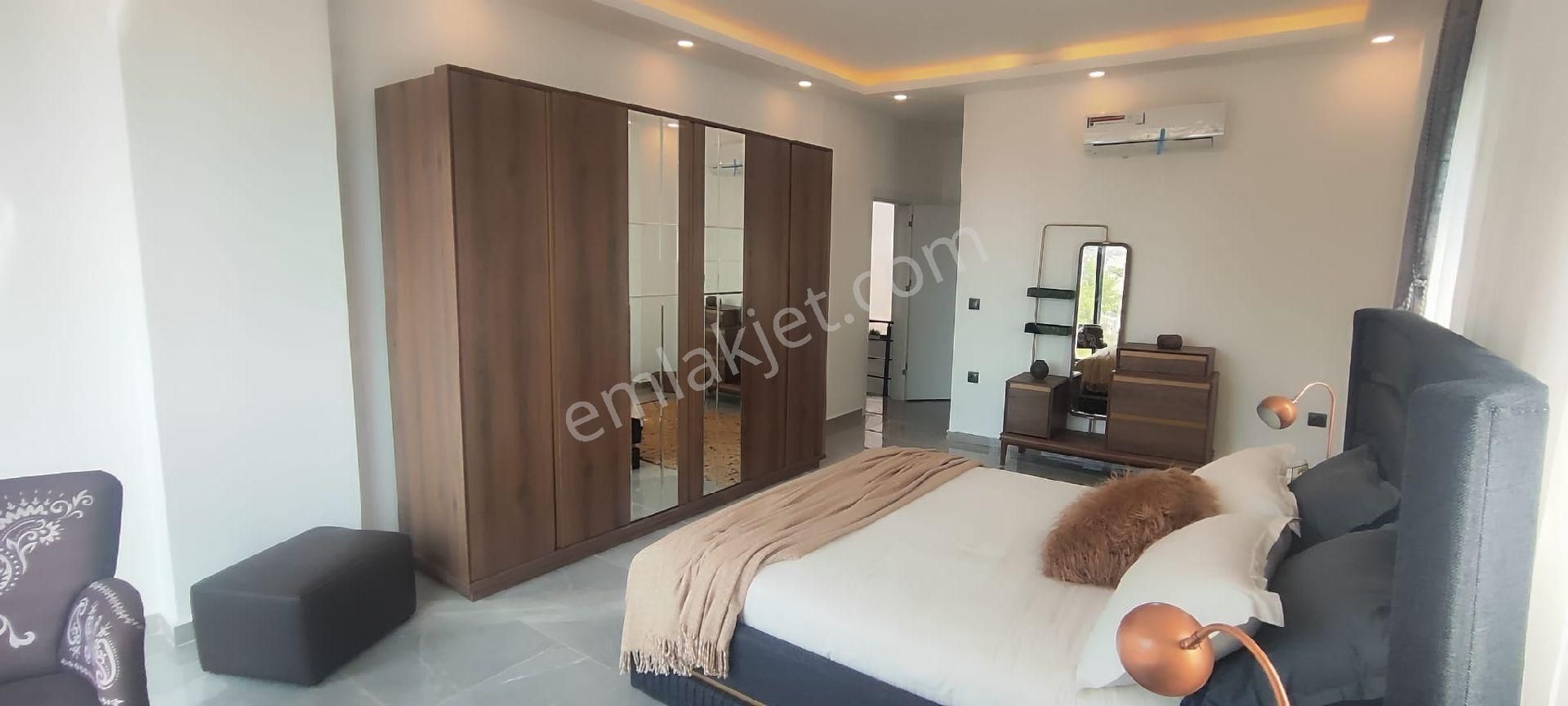 Didim Akbük'de Deniz Manzaralı Müstakil Havuzlu Eşyalı Villa - Görsel 31