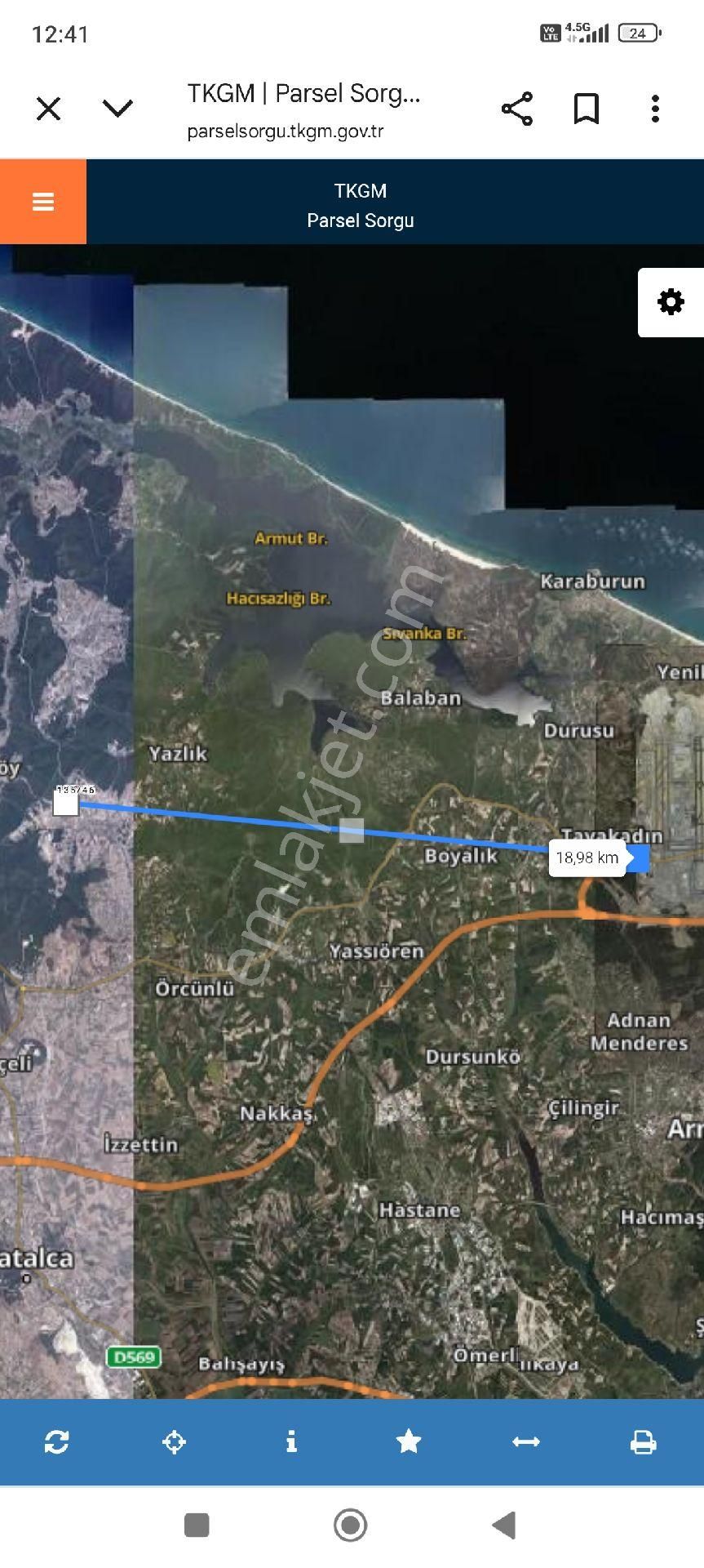 İstanbul A Sıfır Çatalca Dağyenice De Arazimiz Satılıktır - Görsel 4