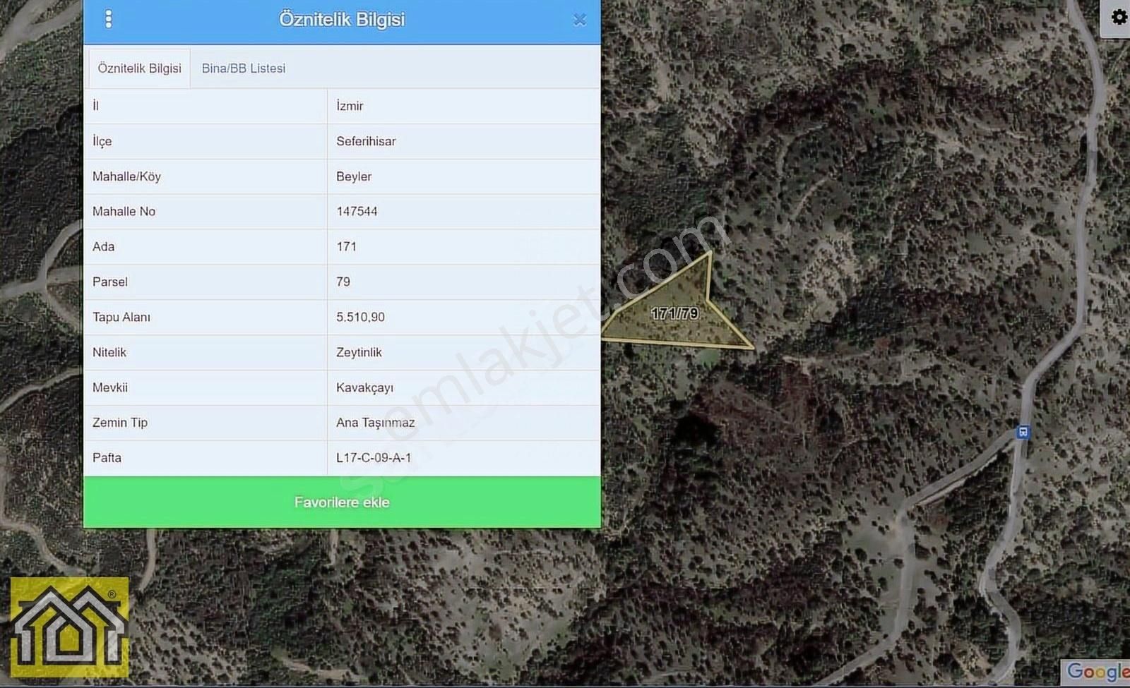 Seferihisar Kavakdere Barajı Mevki 5500m2 Bakımlı Zeytinlik - Görsel 12