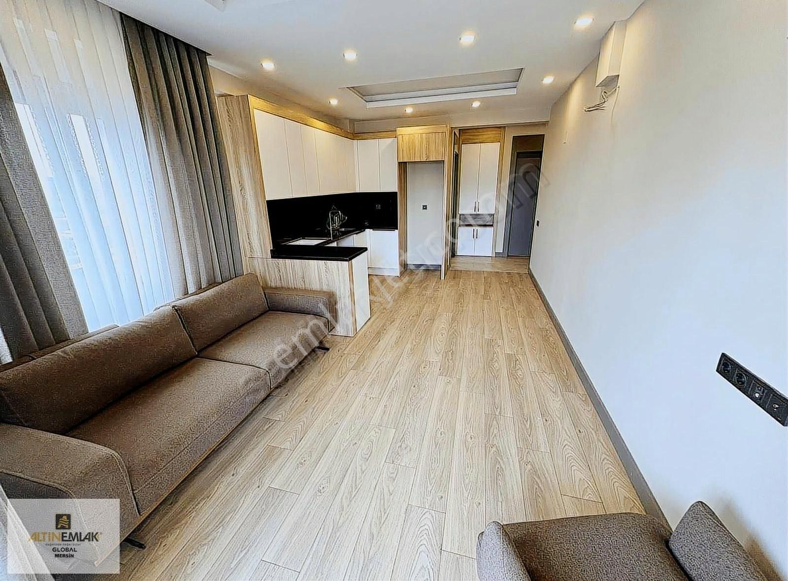 Altın Emlak'tn Deniz Manzaralı,aquparklı,yerden Isıtmalı 1+1 - Görsel 5