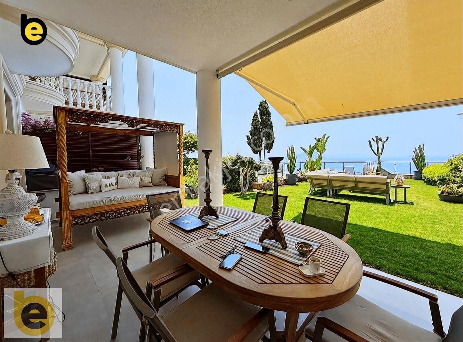 Sianji'de Deniz Manzaralı Bahçe Katı Eşyalı 3+1 Residence - Görsel 8