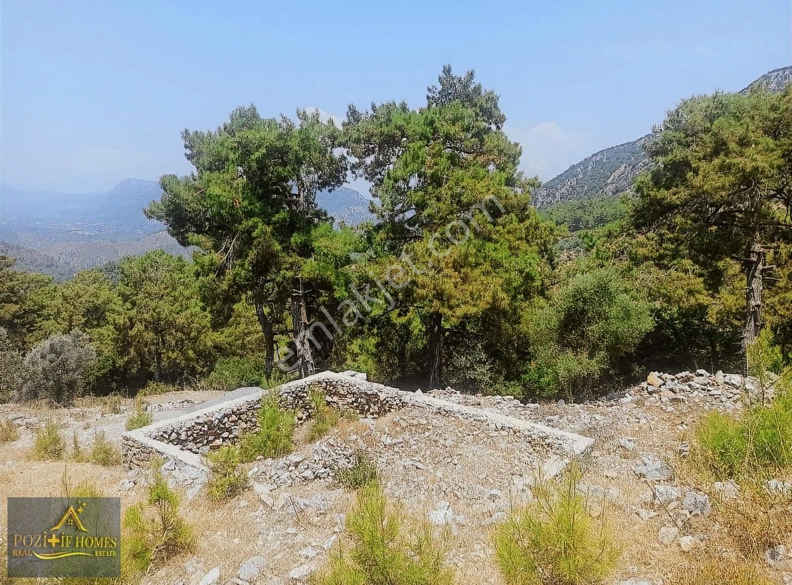 Fethiye Göcek'te Müstakil Tapu İmarlı Zeytinlik - Görsel 19