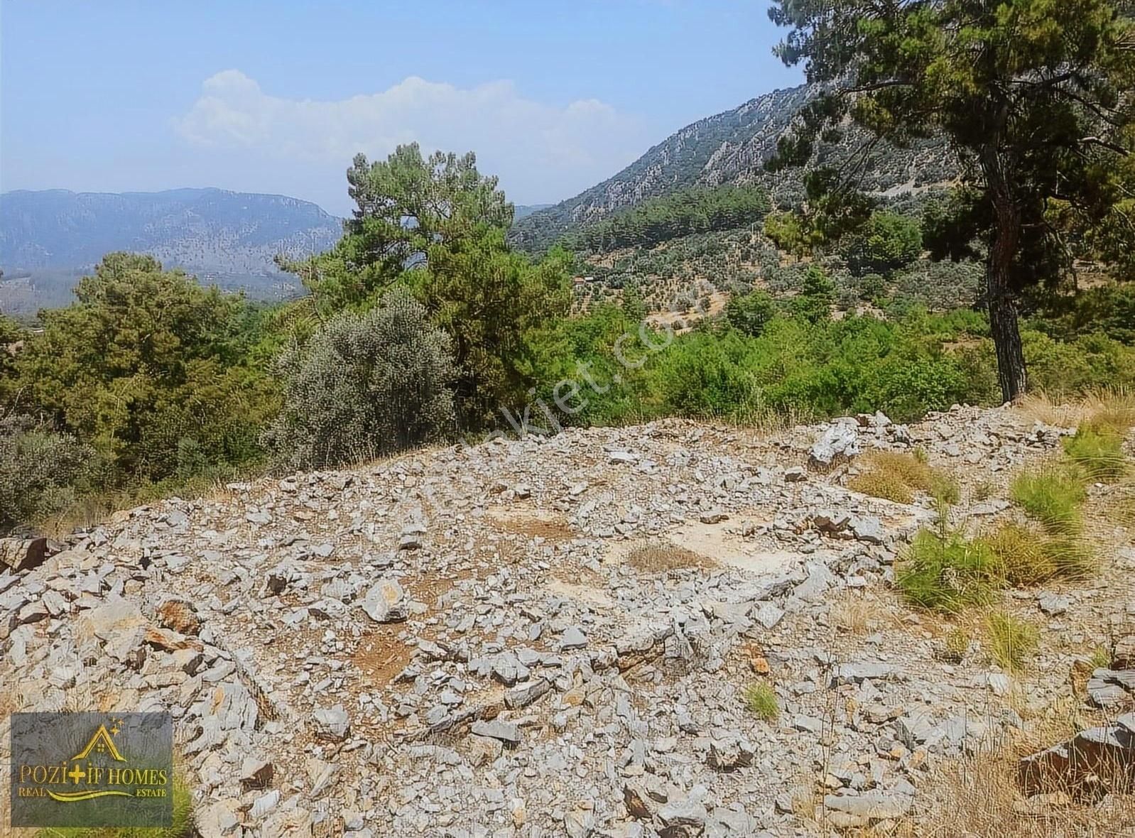 Fethiye Göcek'te Müstakil Tapu İmarlı Zeytinlik - Görsel 27