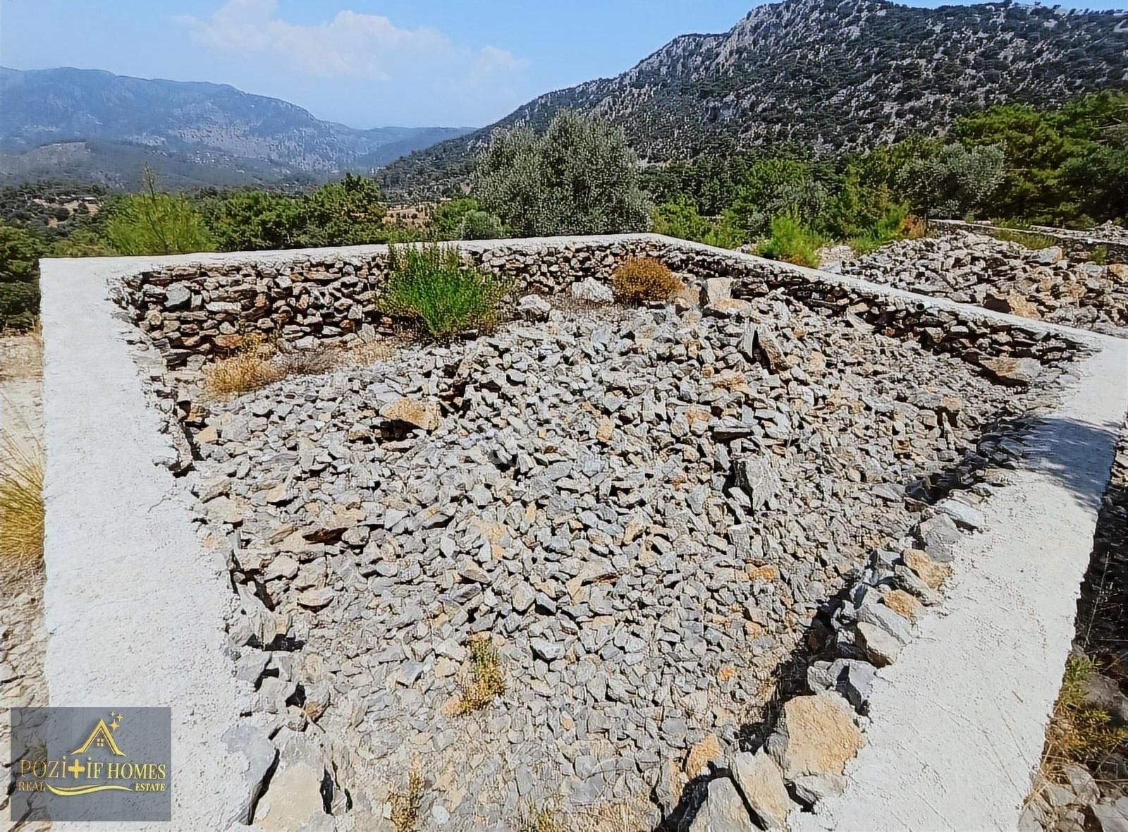 Fethiye Göcek'te Müstakil Tapu İmarlı Zeytinlik - Görsel 17