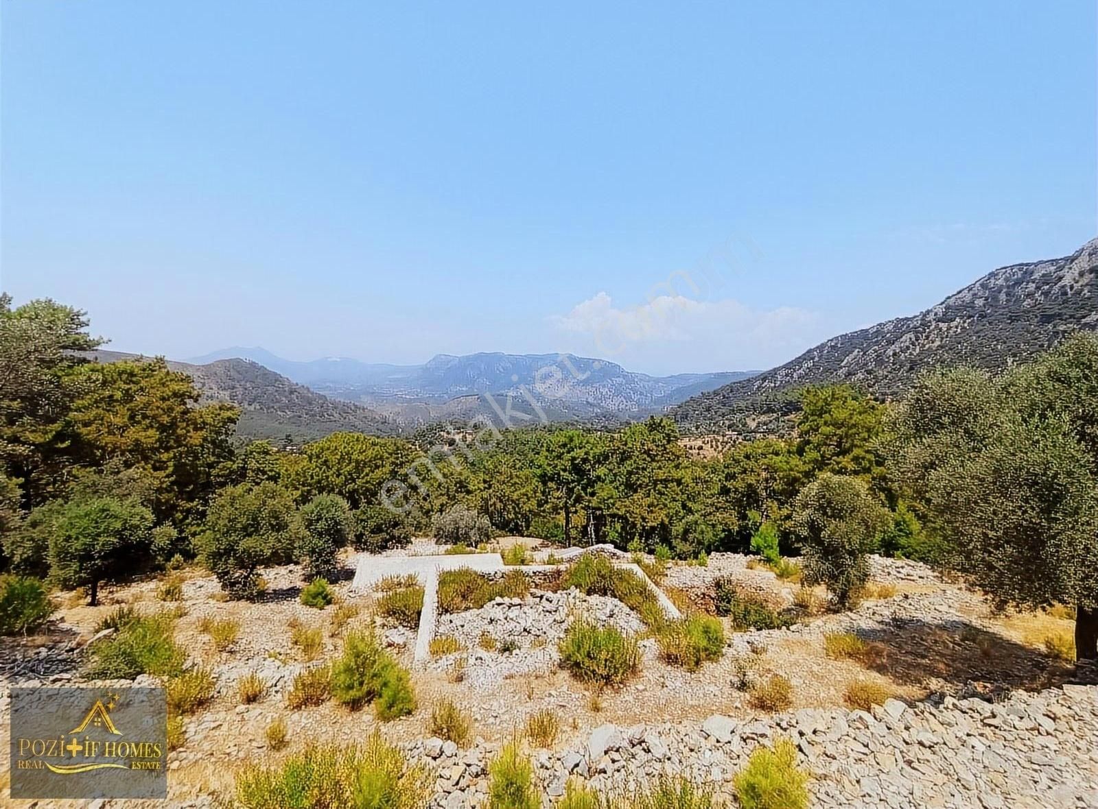 Fethiye Göcek'te Müstakil Tapu İmarlı Zeytinlik - Görsel 9