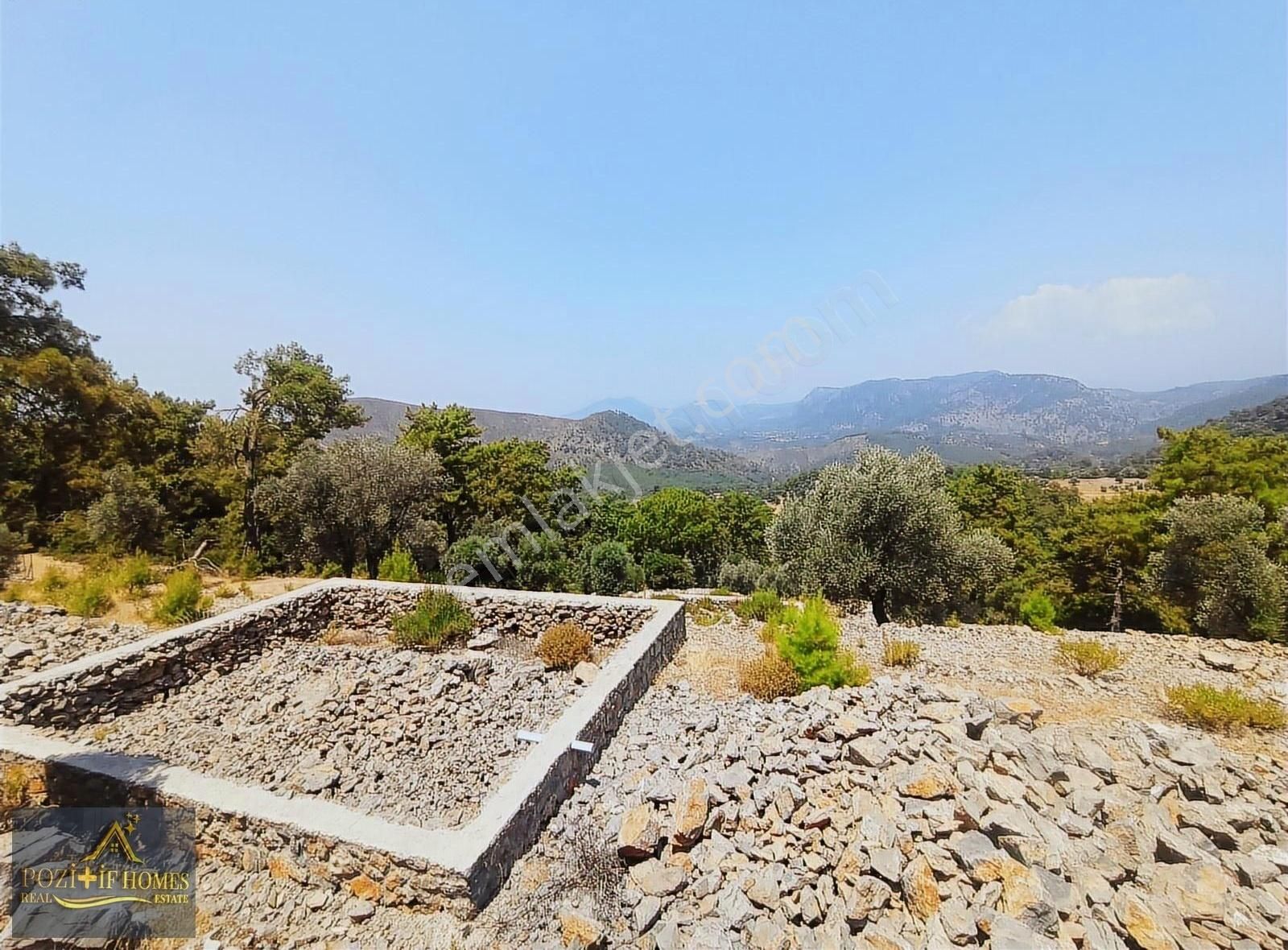 Fethiye Göcek'te Müstakil Tapu İmarlı Zeytinlik - Görsel 2