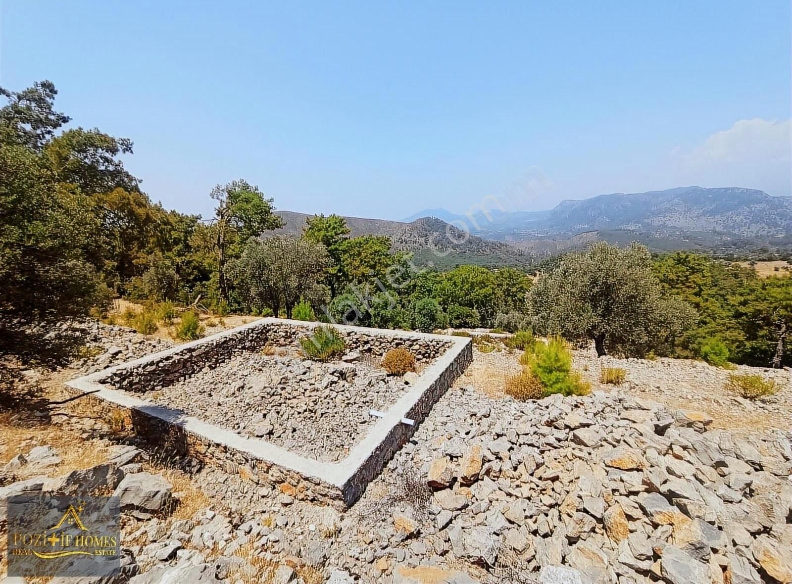 Fethiye Göcek'te Müstakil Tapu İmarlı Zeytinlik - Görsel 11