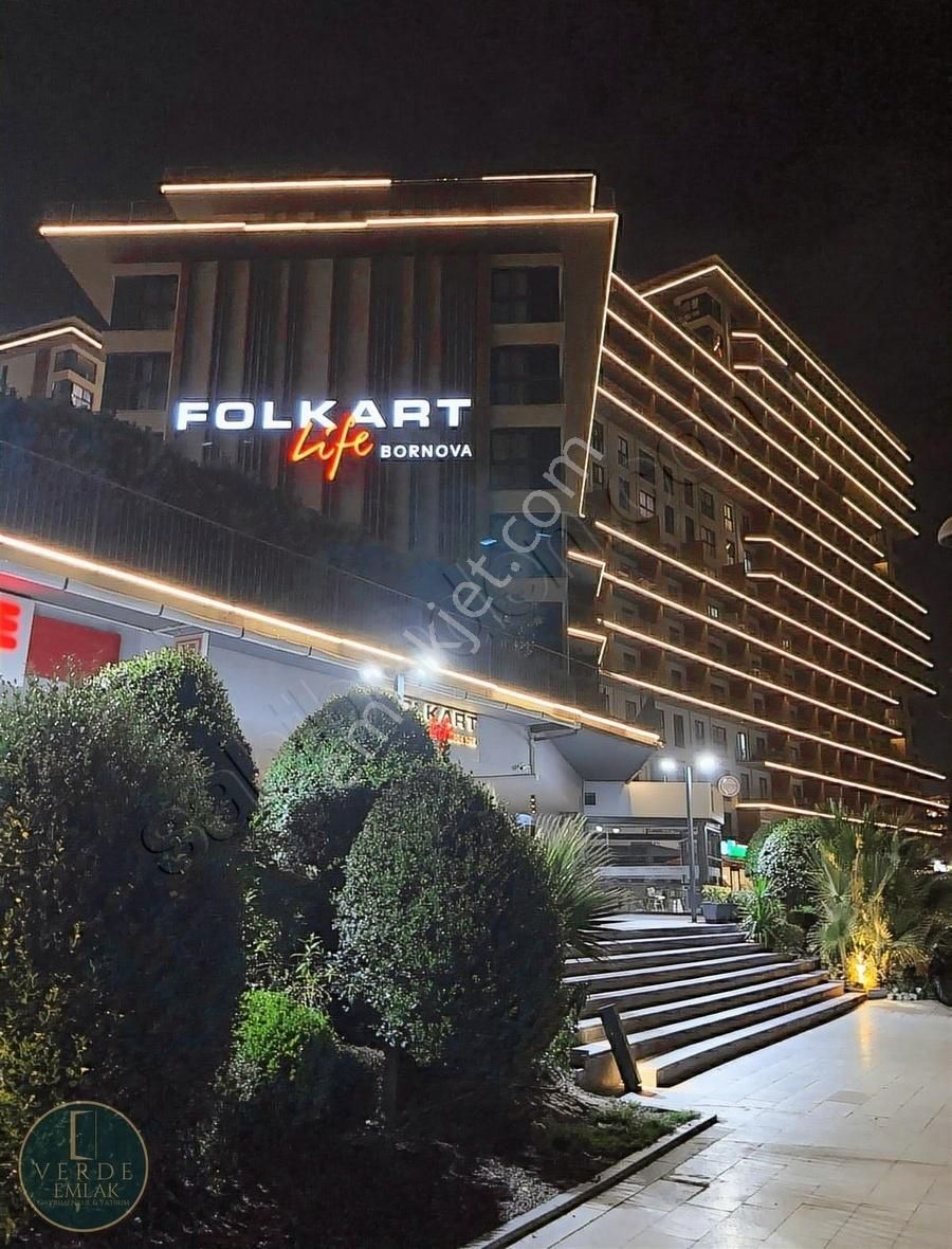 Folkart Life Bornova Kiralık Eşyalı 1+1 Daire