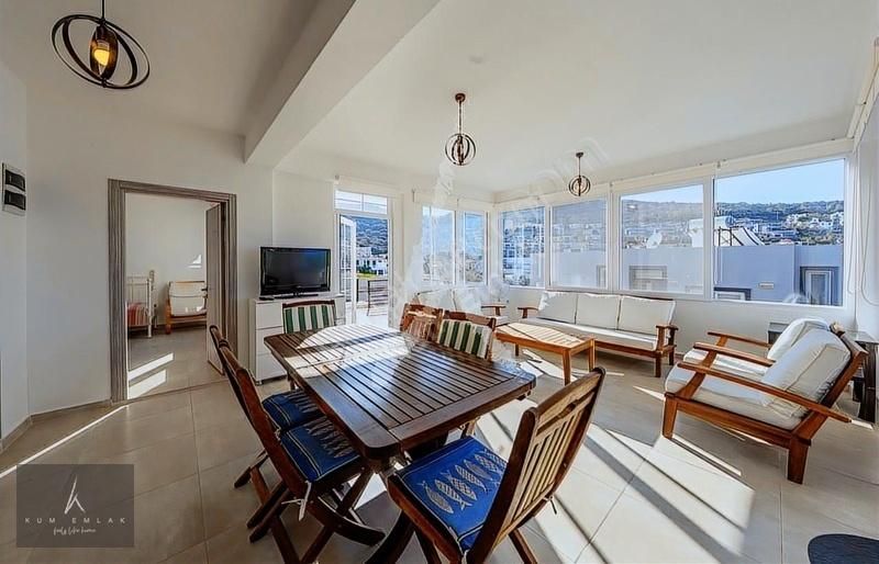 Gümüşlük'te Kesintisiz Deniz Ve Günbatımı Manzaralı Sıfır Villa - Görsel 6