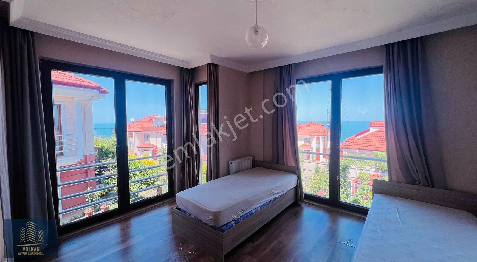 Deniz Manzaralı Site İçi Full Eşyalı Bahçeli Villa - Görsel 22